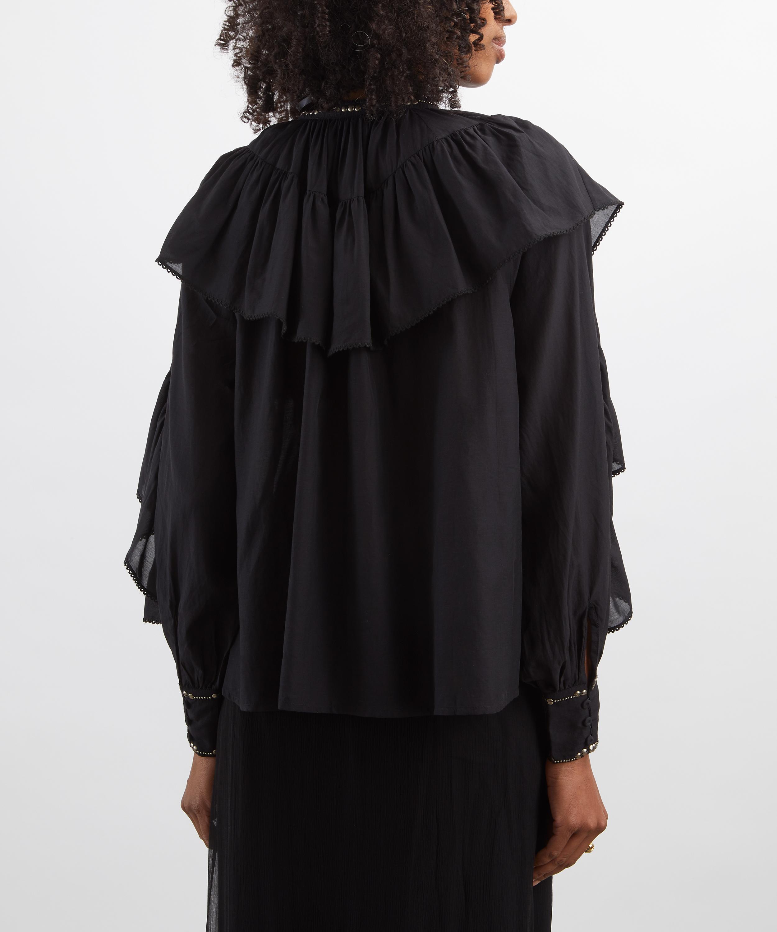 Scarlett Poppies - Selona Ruffle Blouse image number 3