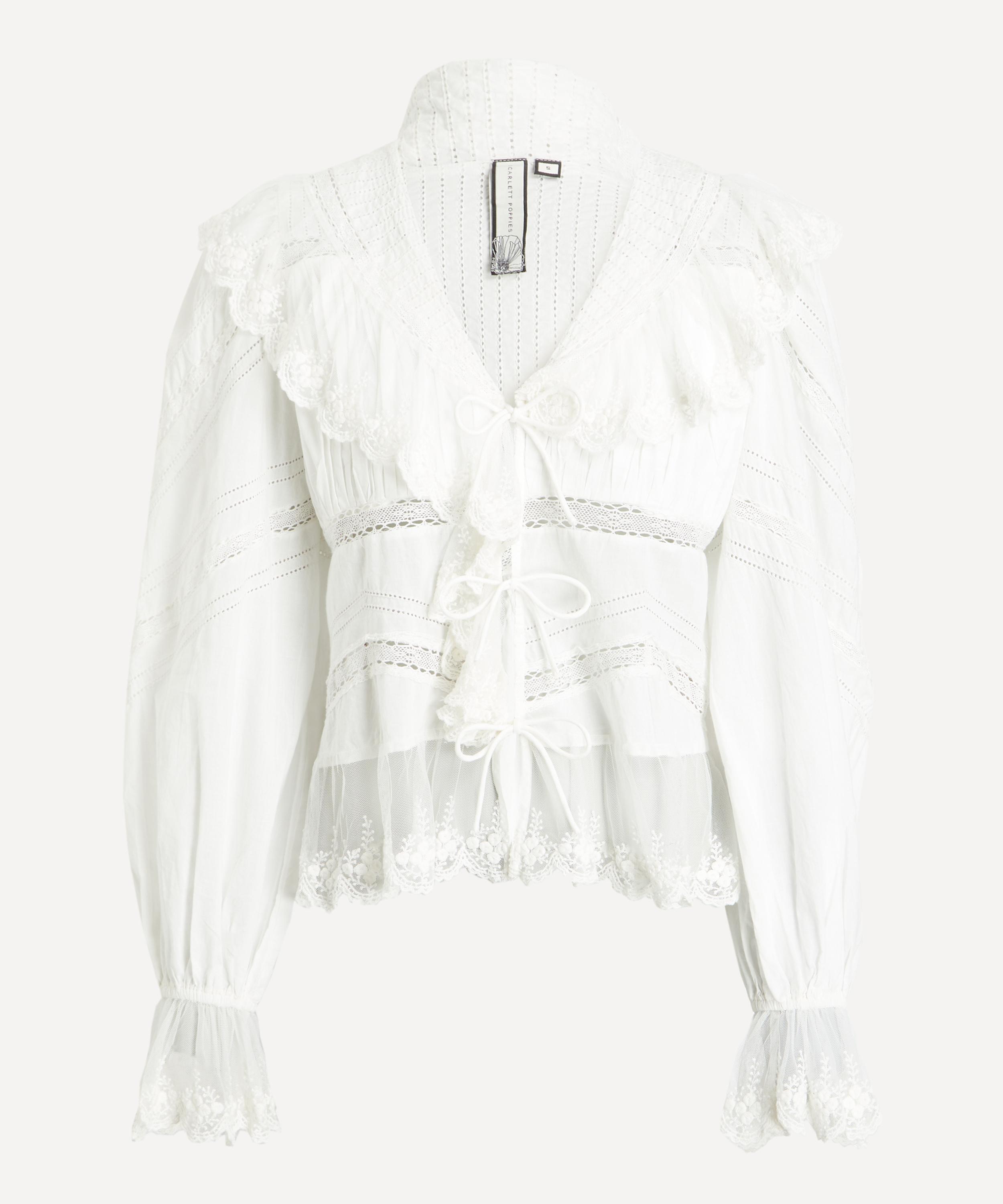 Scarlett Poppies - Rosalia Lace Blouse image number 0