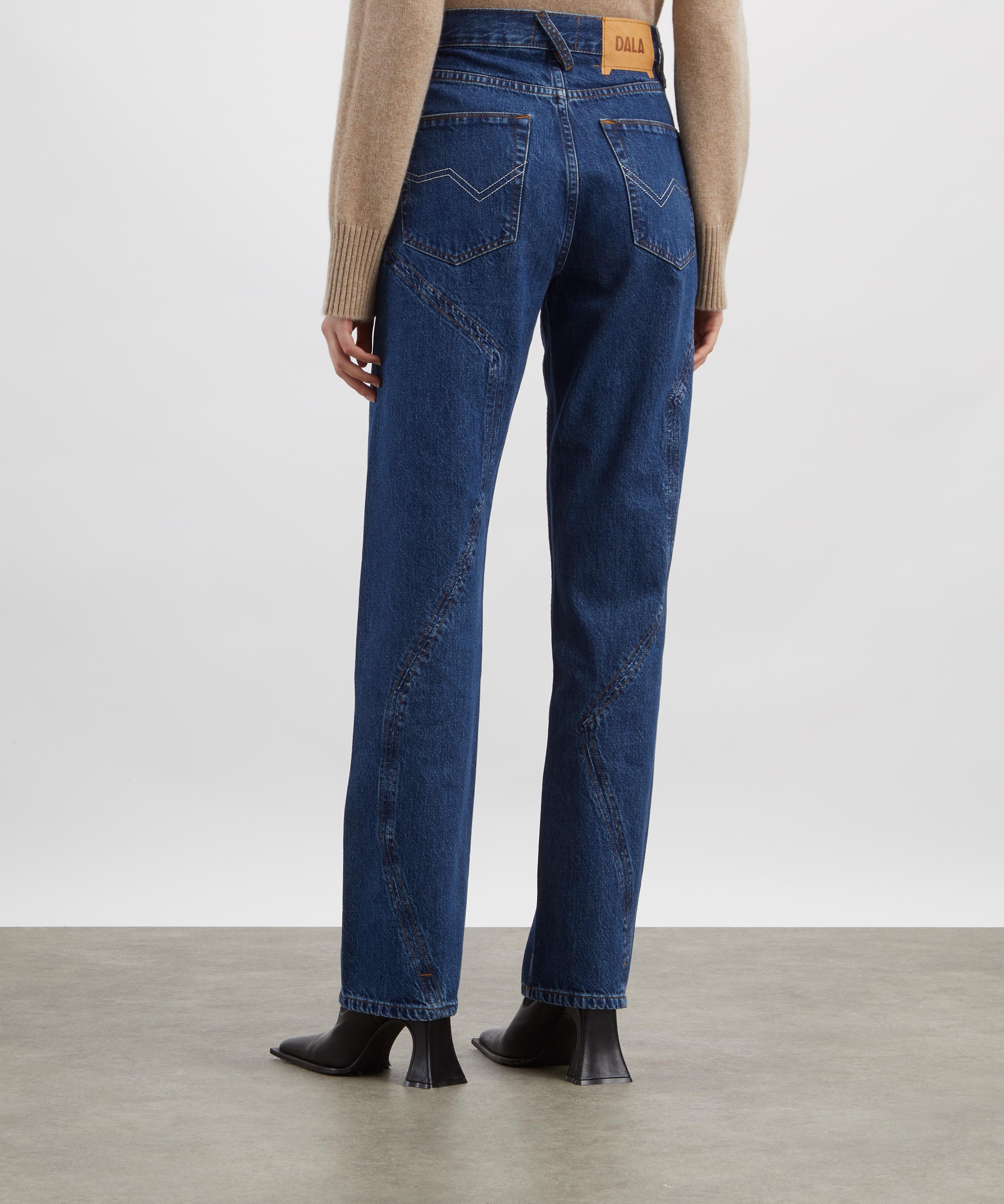 DALA - Twisted Alley Flat Blue Jeans image number 3