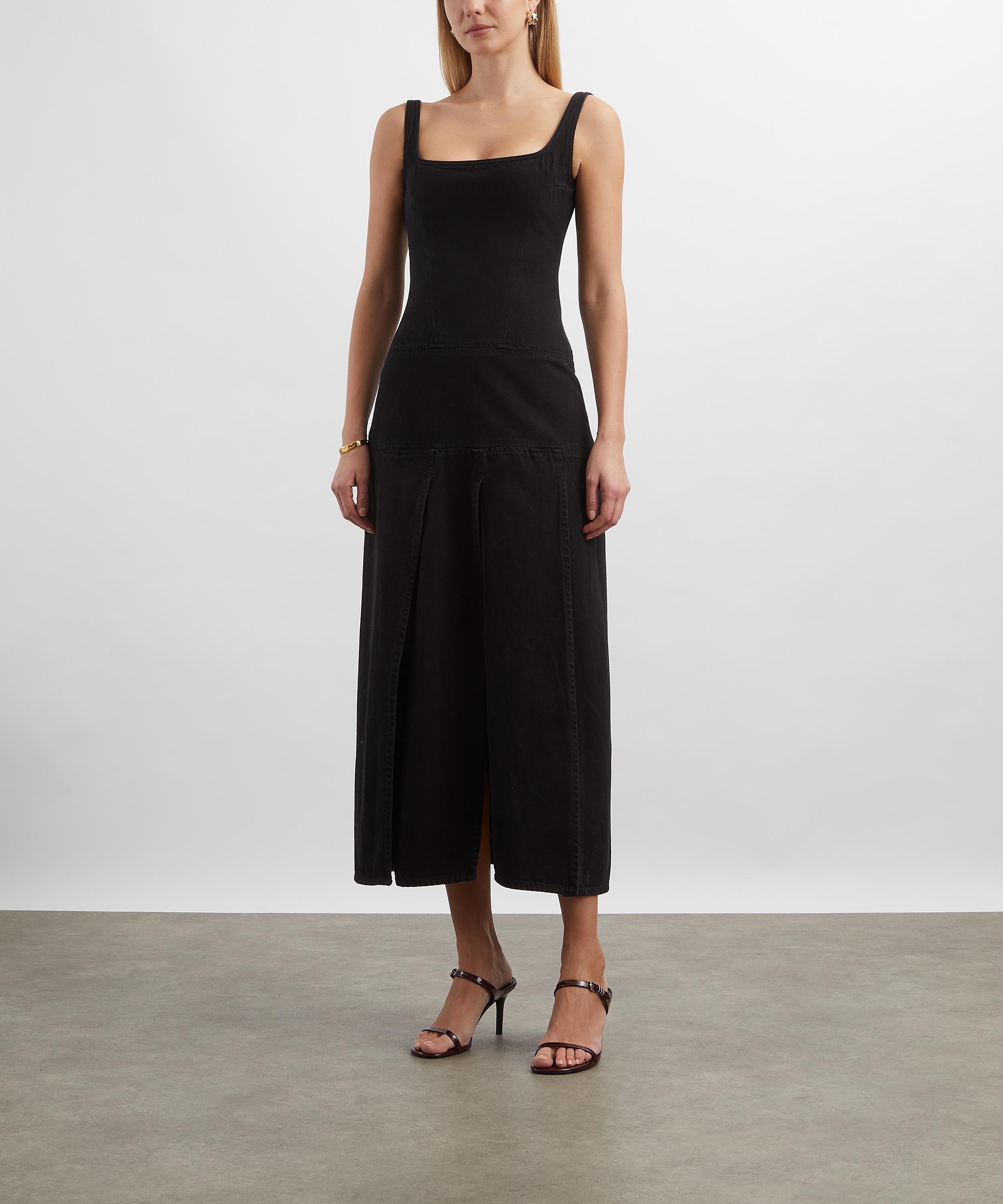 DALA - Strip Denim Dress image number 2