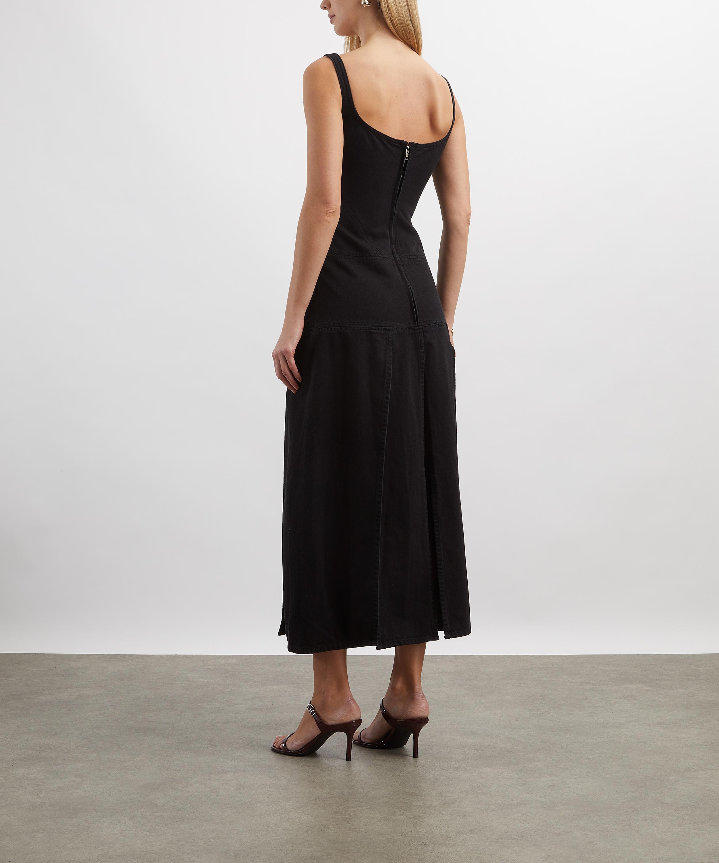 DALA - Strip Denim Dress image number 3