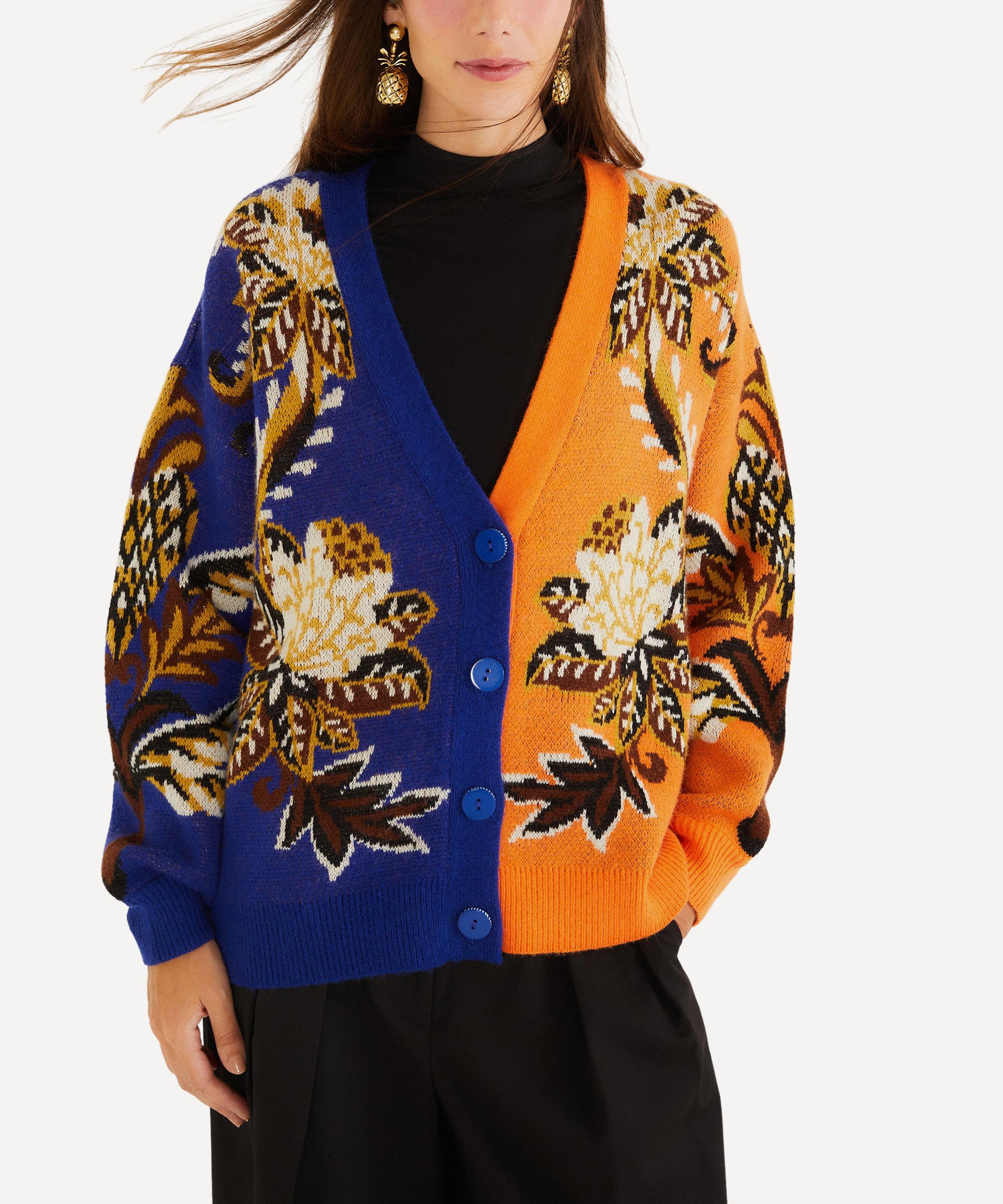 FARM Rio - Arabesque Paradise Mixed Print Cardigan image number 0