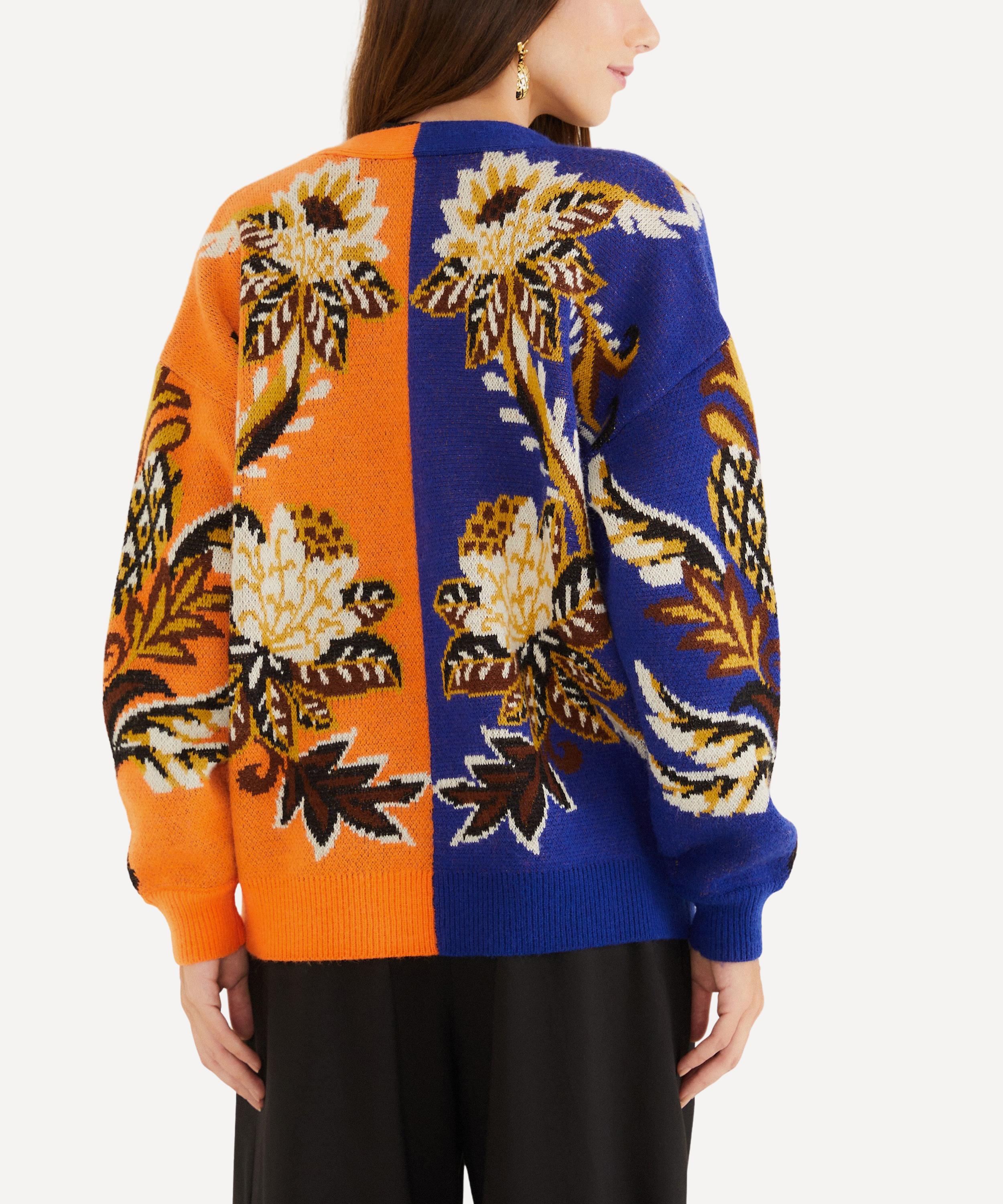 FARM Rio - Arabesque Paradise Mixed Print Cardigan image number 1