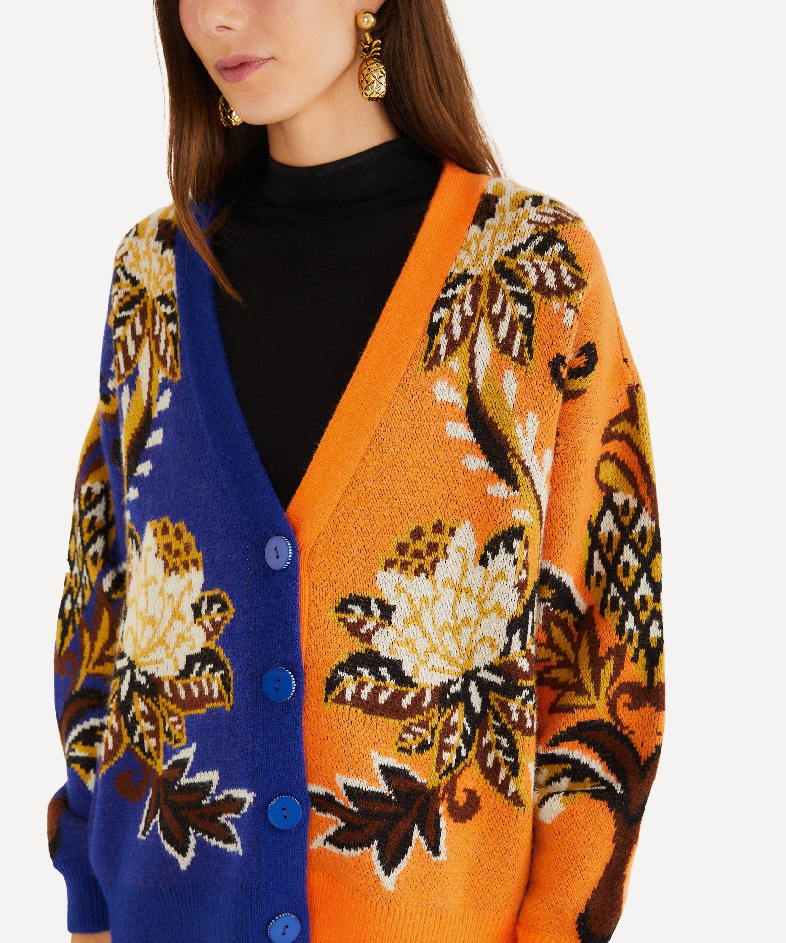 FARM Rio - Arabesque Paradise Mixed Print Cardigan image number 2