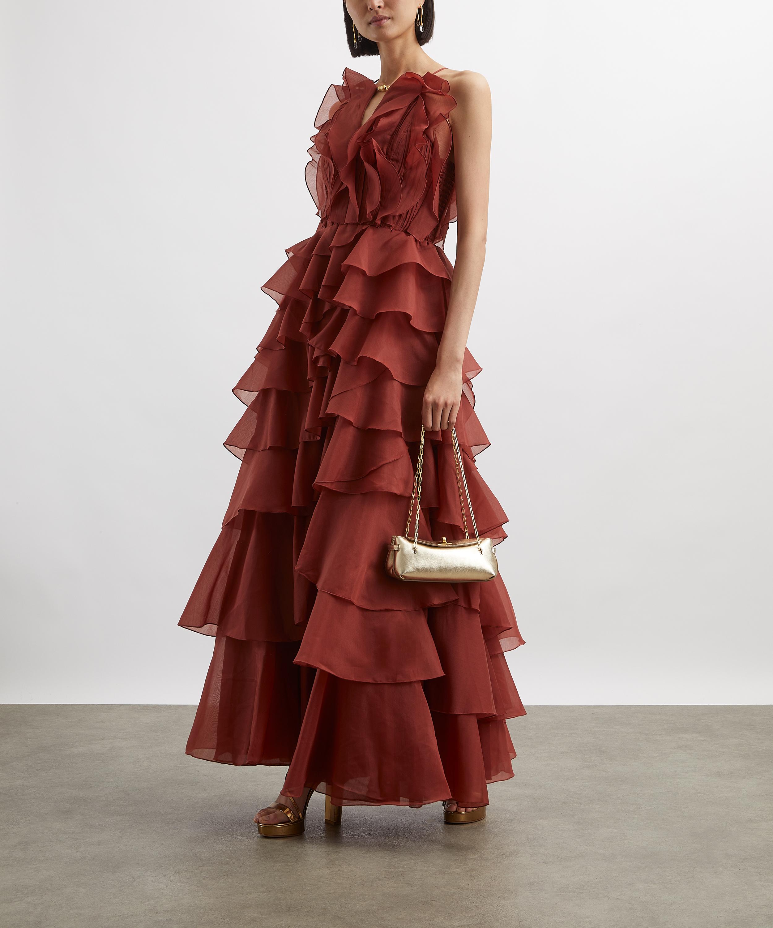 Aje - Cleo Rust Gown image number 1