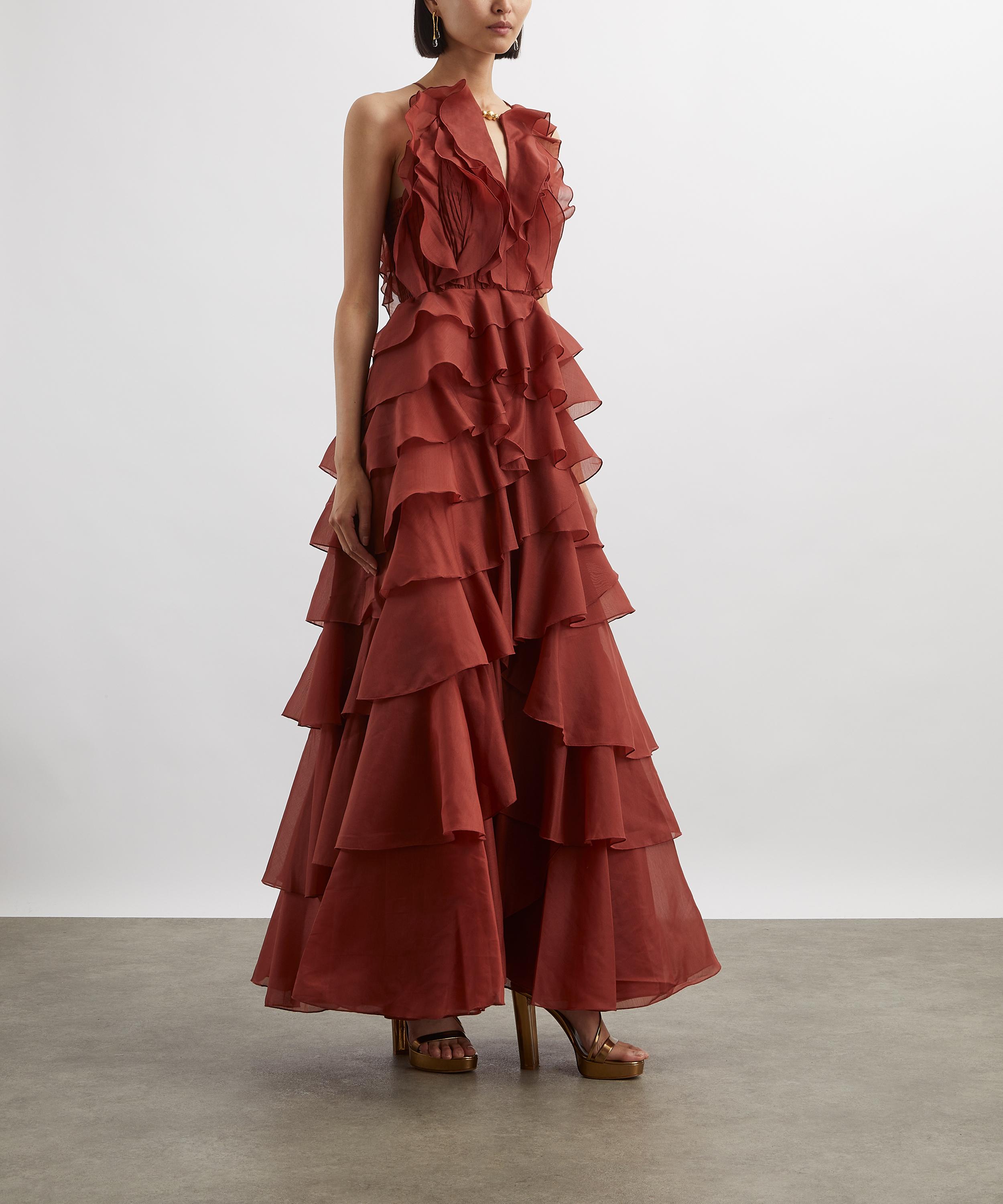 Aje - Cleo Rust Gown image number 2