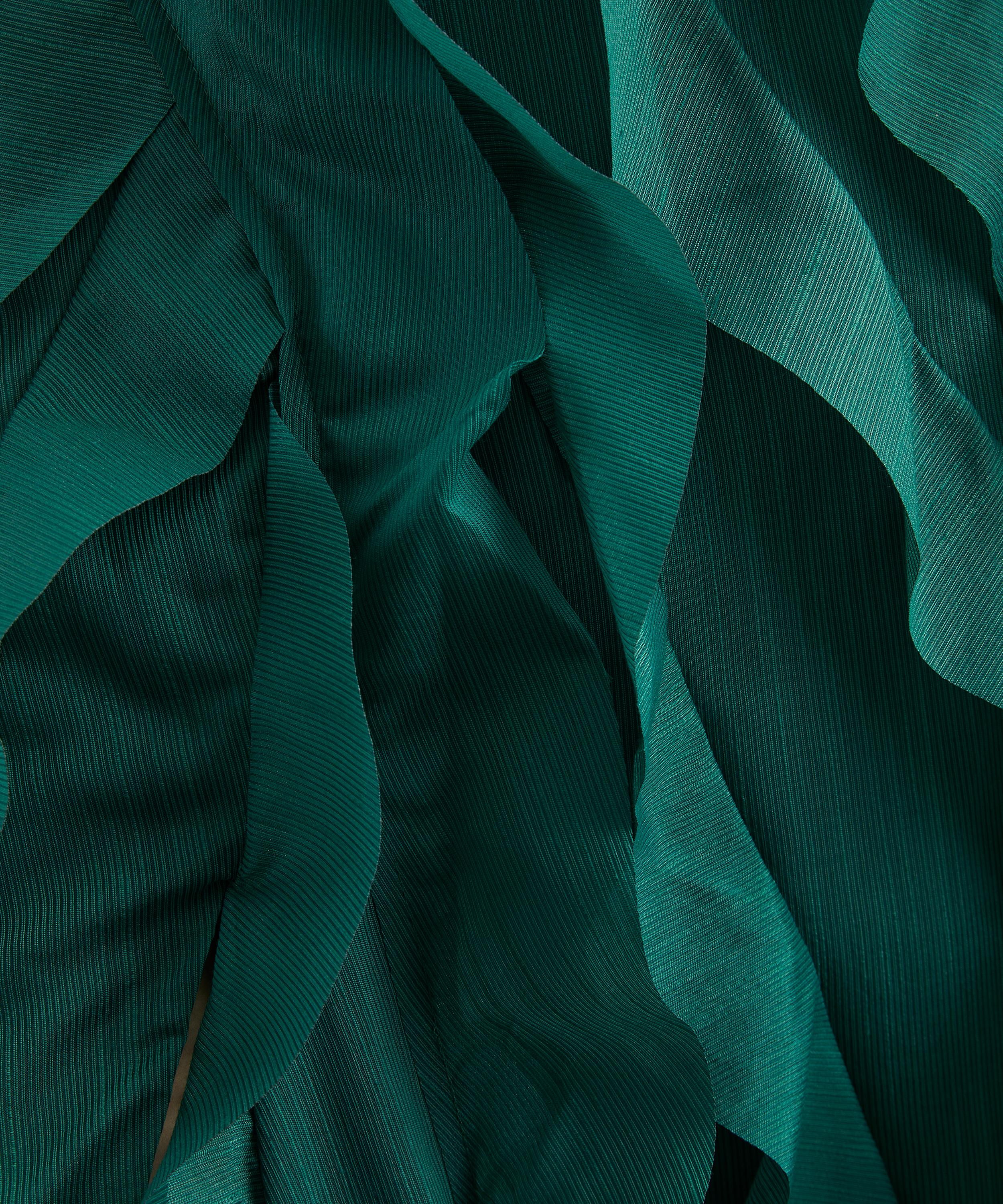 Aje - Allairie Forest Green Gown image number 4