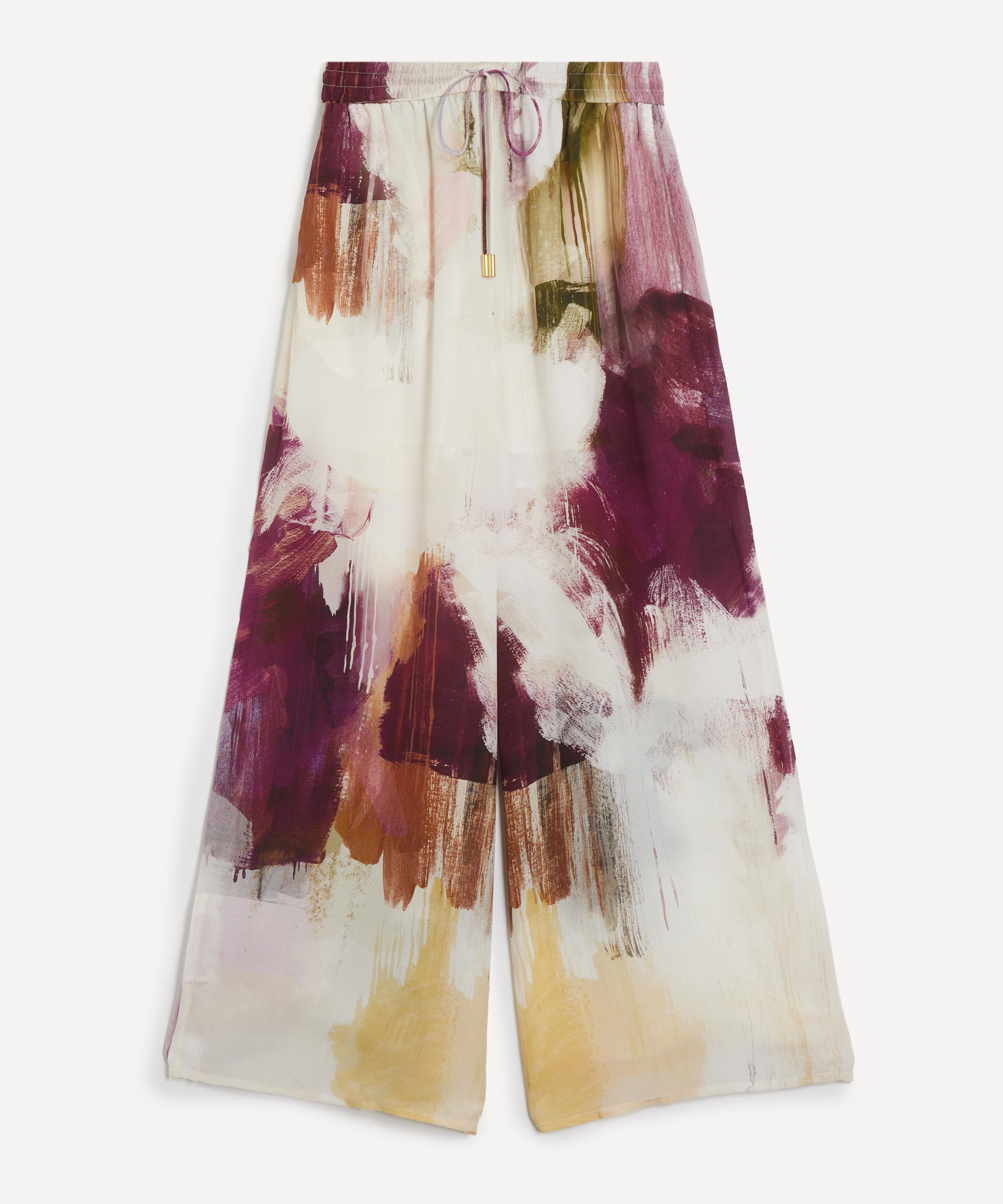 Aje - Atomic Impressionist Silk Trousers