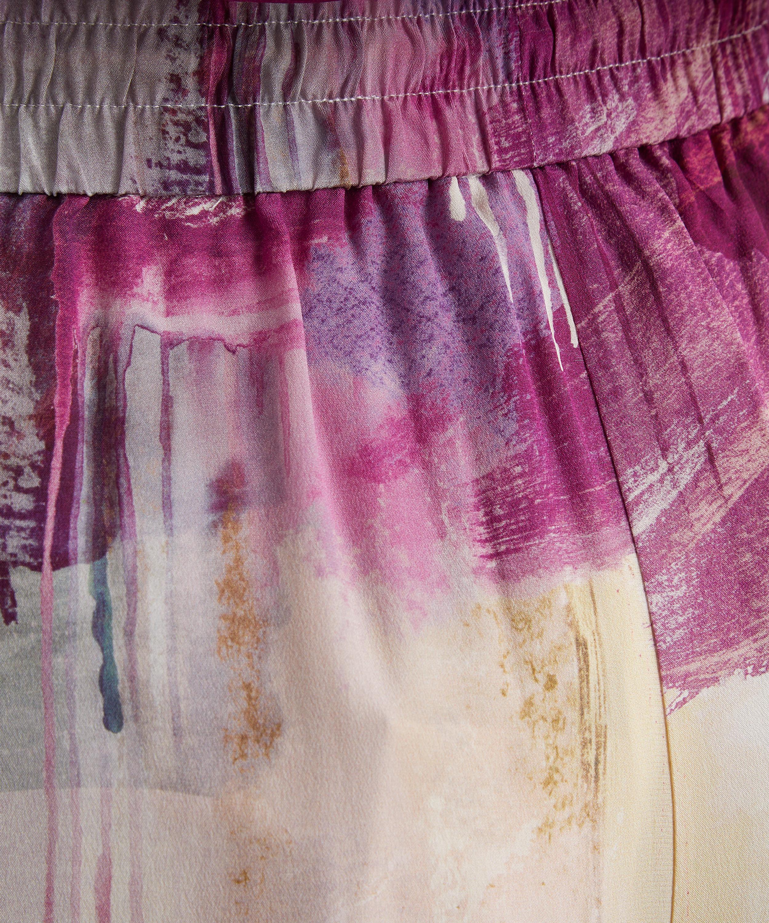 Aje - Atomic Impressionist Silk Trousers image number 4