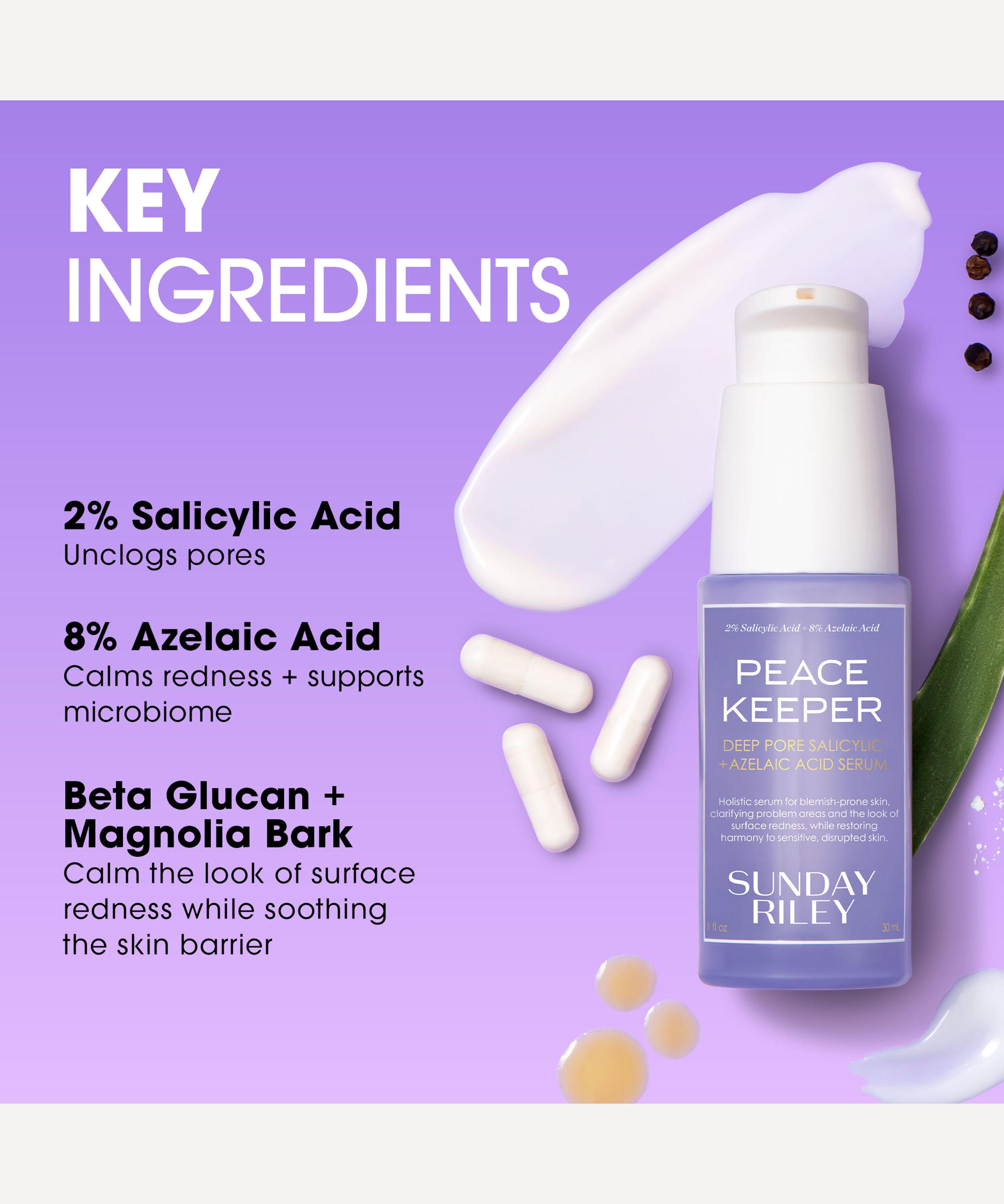 Sunday Riley - Peacekeeper Salicylic and Azelaic Acid Serum 30ml image number 3