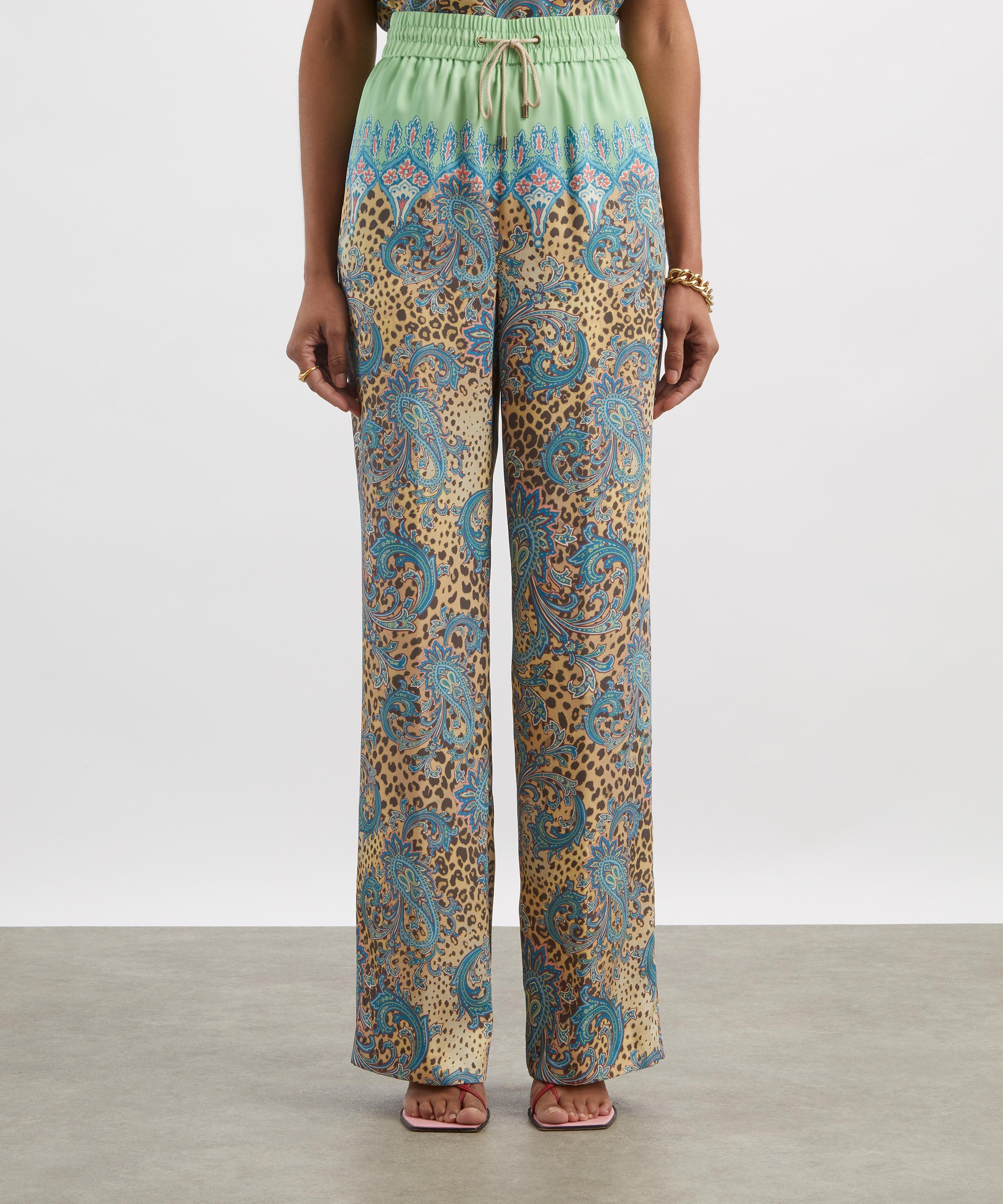 Etro - Animal Paisley Print Trousers image number 2