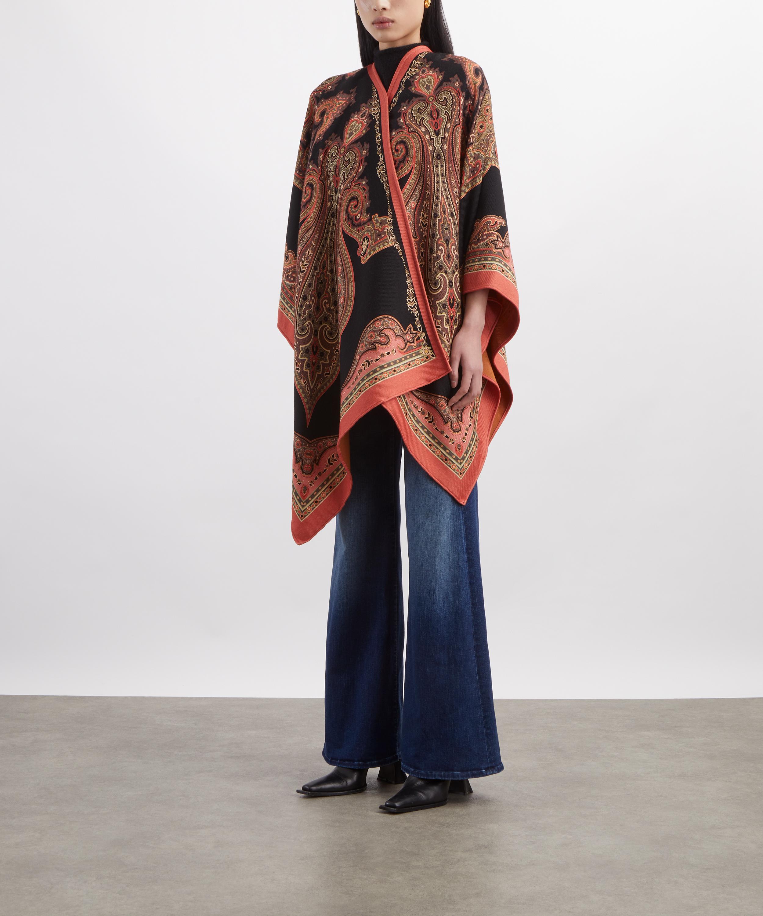 Etro - Reversible Wool-Blend Cloth Cape image number 2