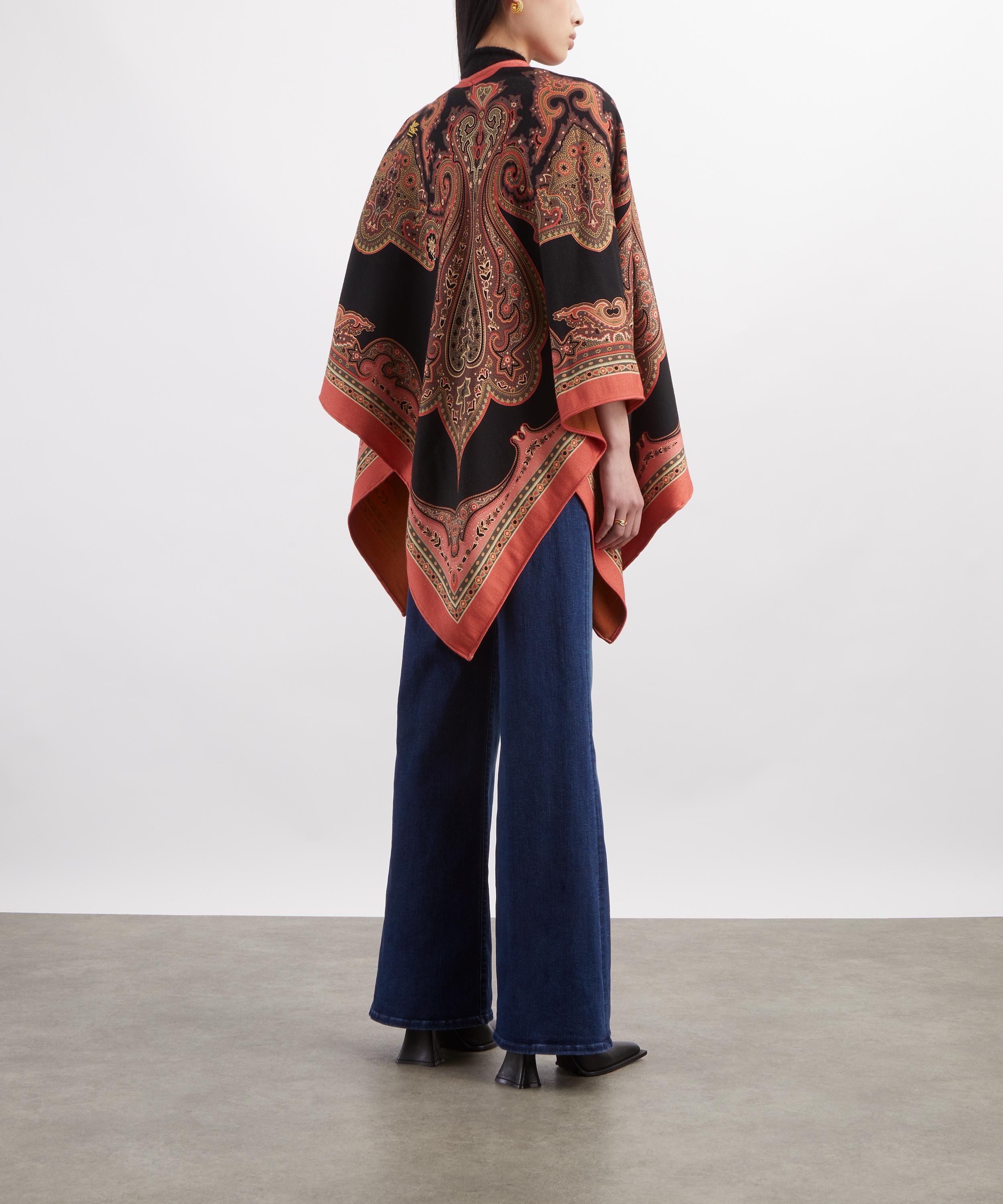 Etro - Reversible Wool-Blend Cloth Cape image number 3