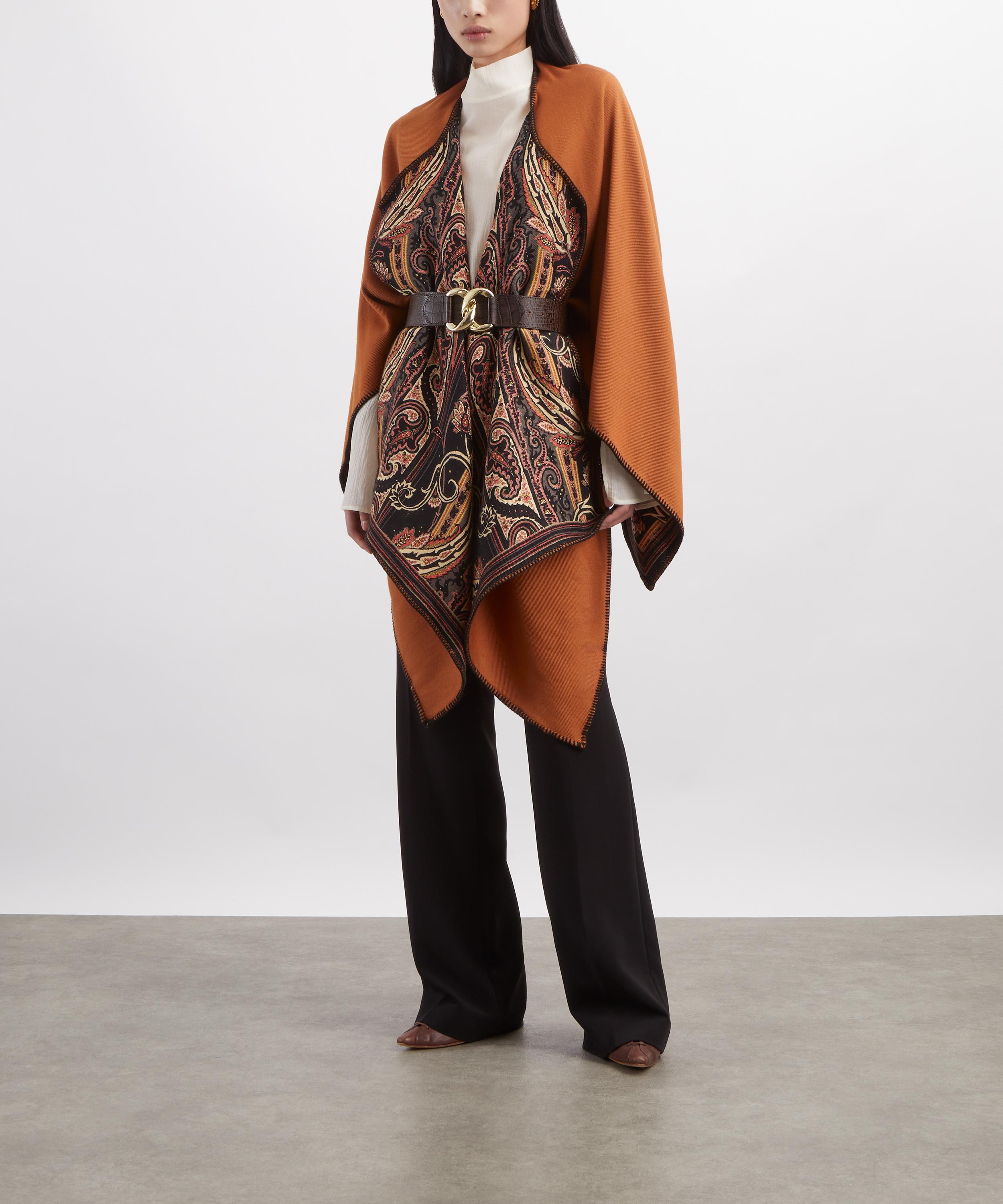 Etro - Reversible Wool-Blend Cloth Cape image number 1