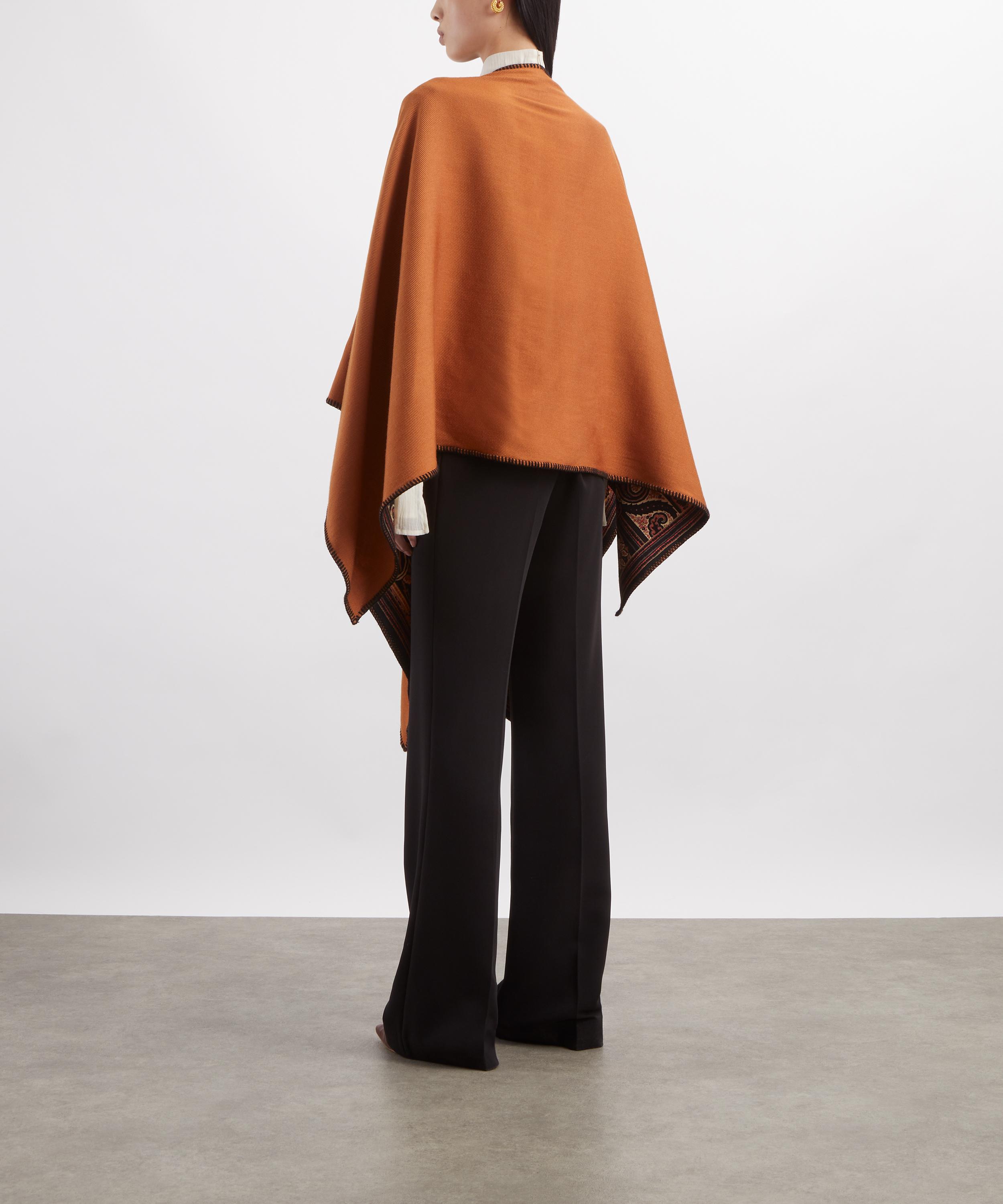 Etro - Reversible Wool-Blend Cloth Cape image number 3