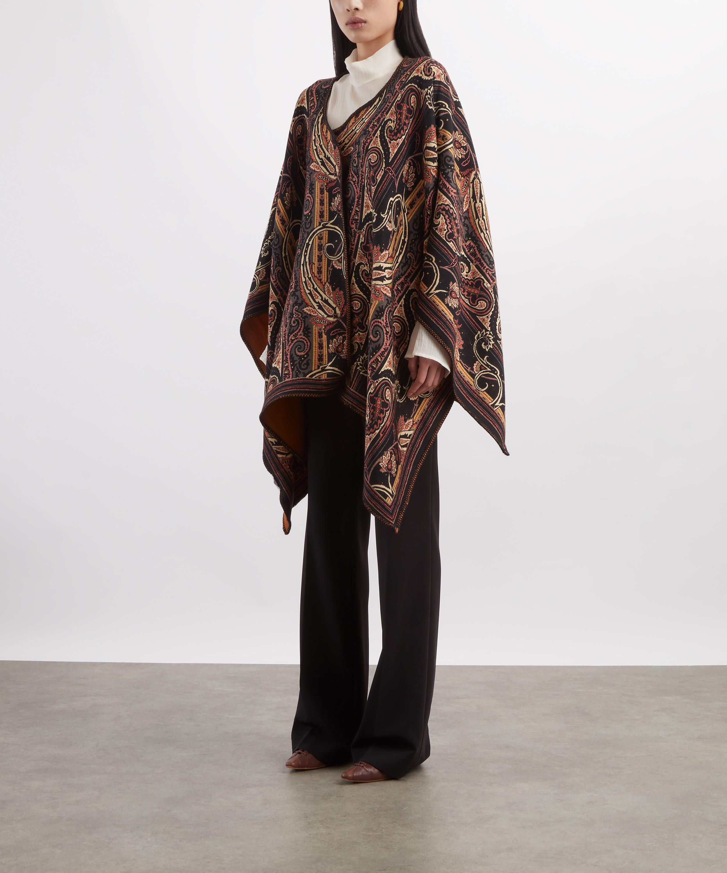 Etro - Reversible Wool-Blend Cloth Cape image number 5