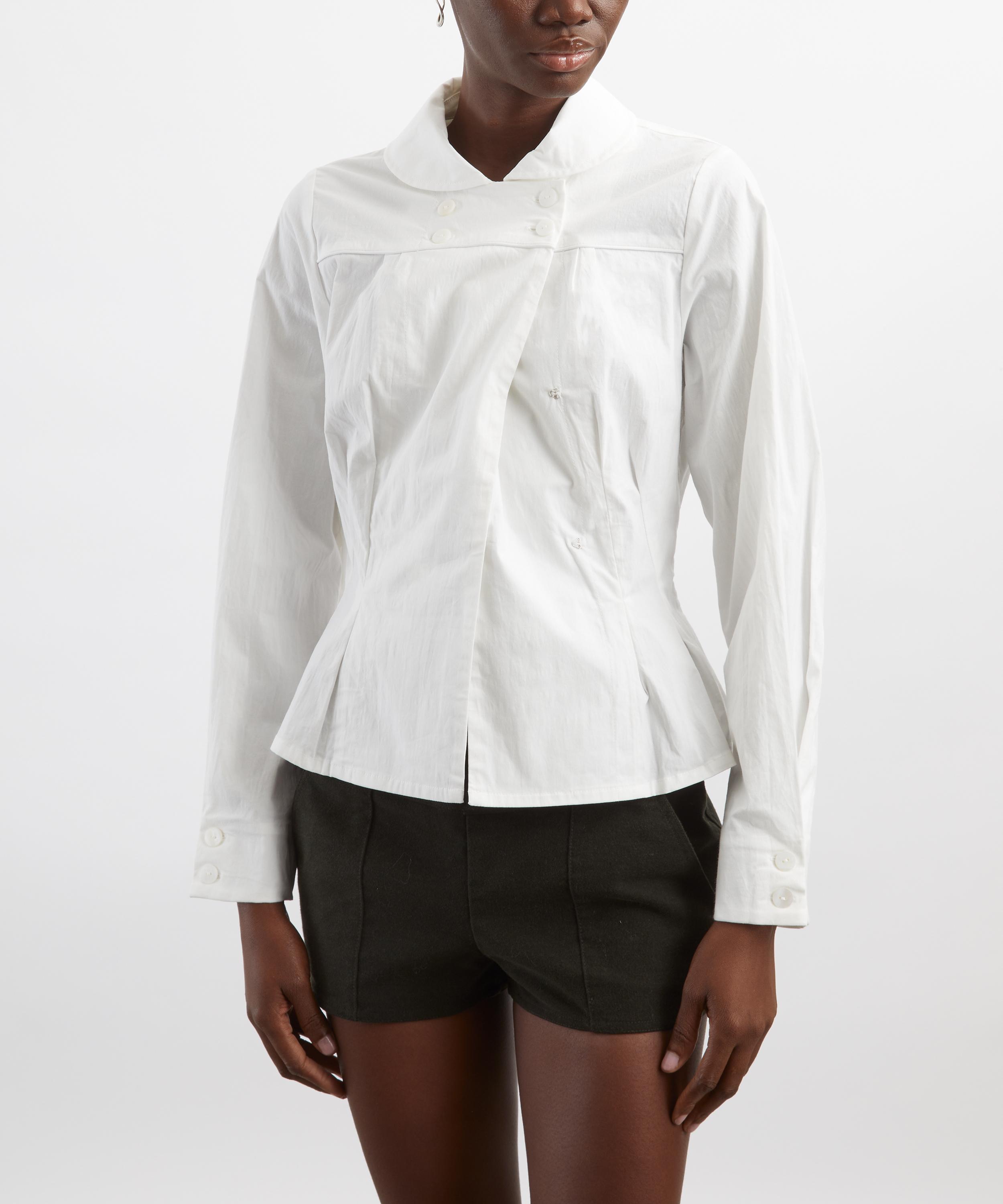 Peachy Den - Missy Long-Sleeve Blouse image number 2
