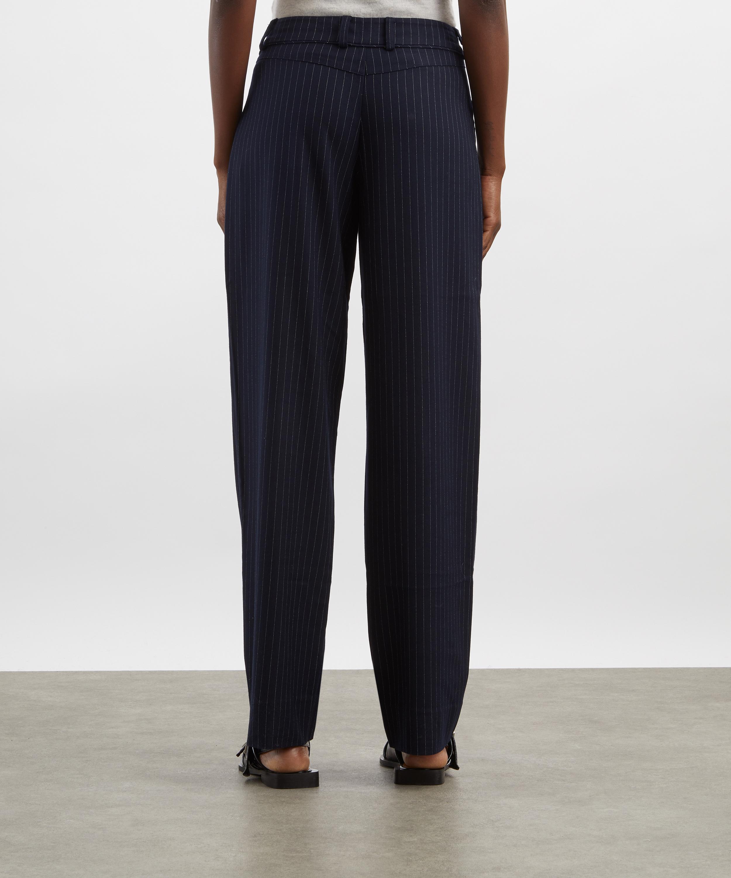 Peachy Den - Bardot Ink Pinstripe Trousers image number 3