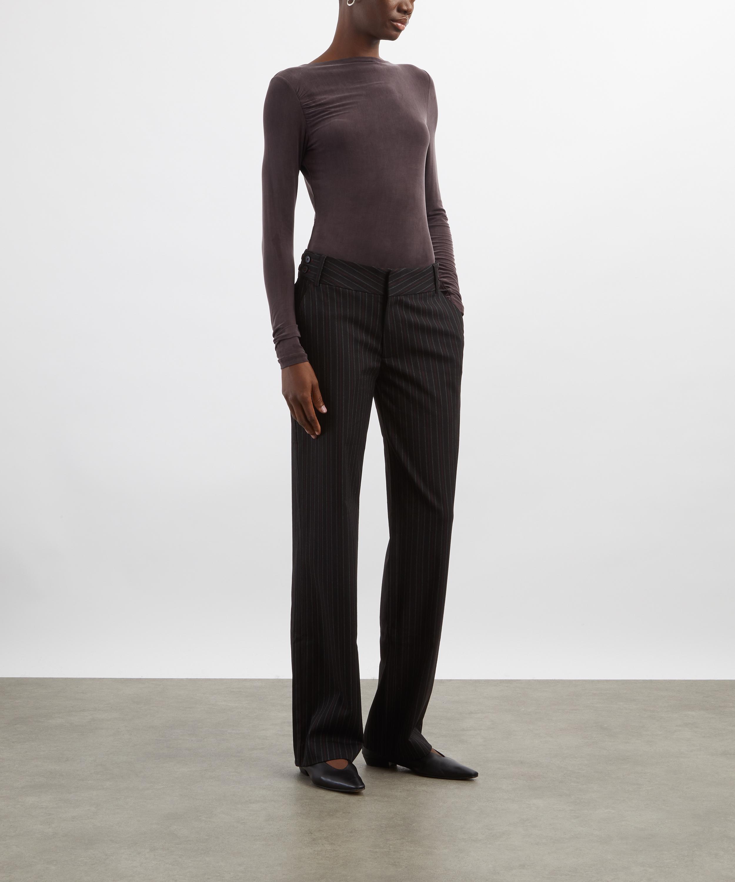 Peachy Den - Kylie Chocolate Long-Sleeve Top image number 1