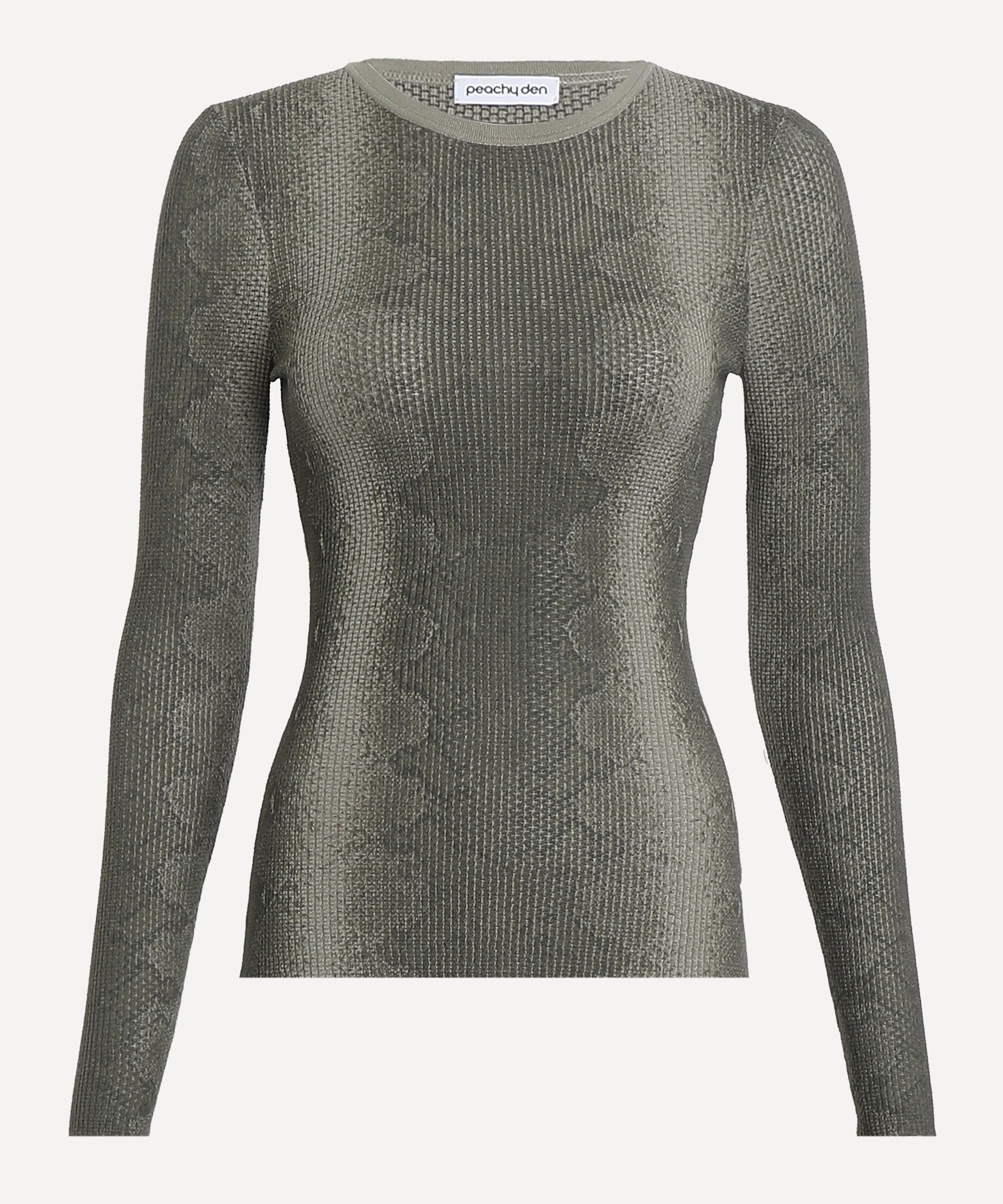 Peachy Den - Lulu Thermal Knit Top