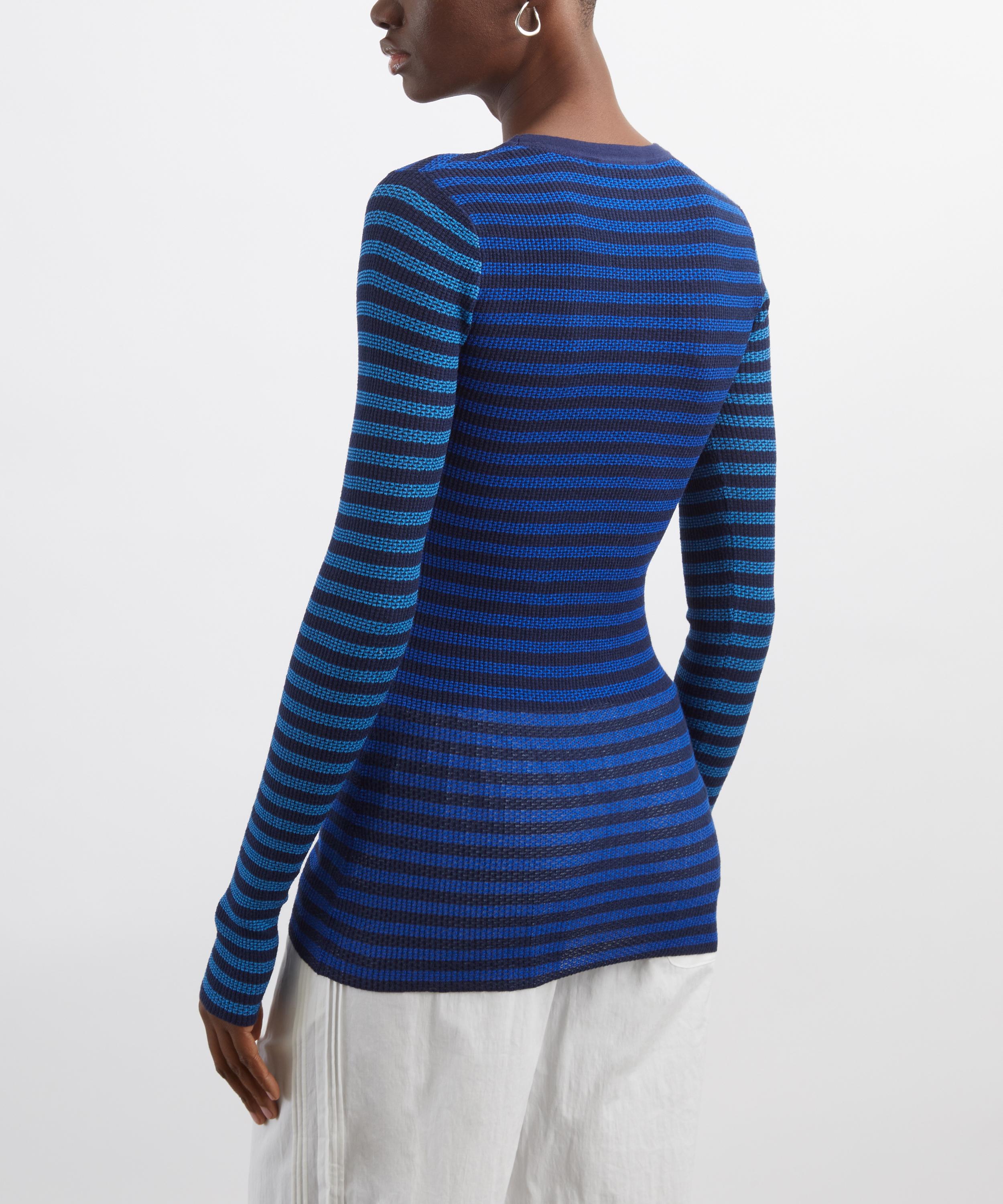 Peachy Den - Elise Stripe Long-Sleeve Top image number 3
