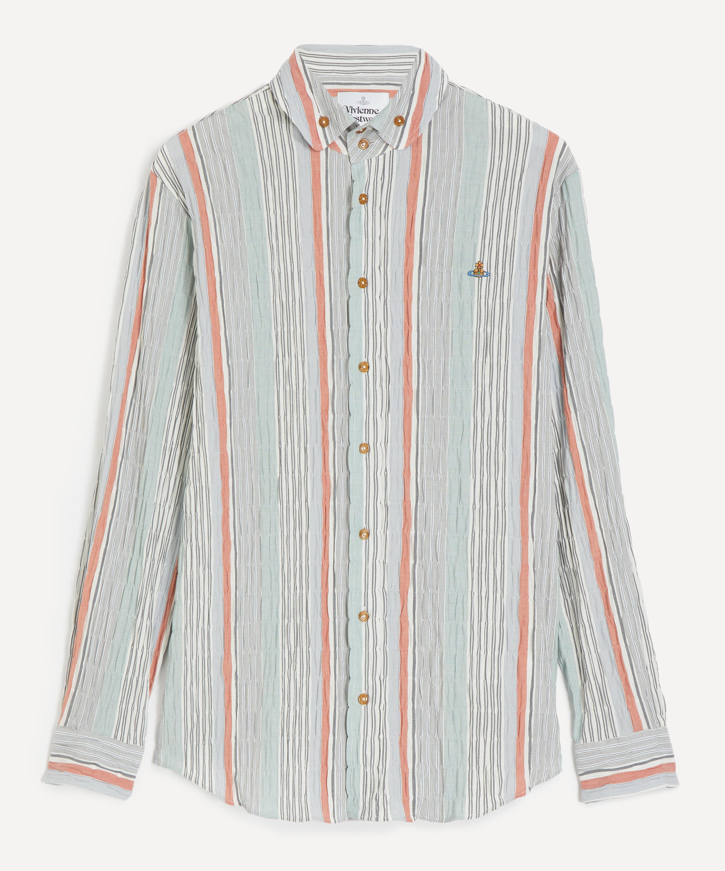 Vivienne Westwood - Multi-Stripe Two-Button Krall Shirt