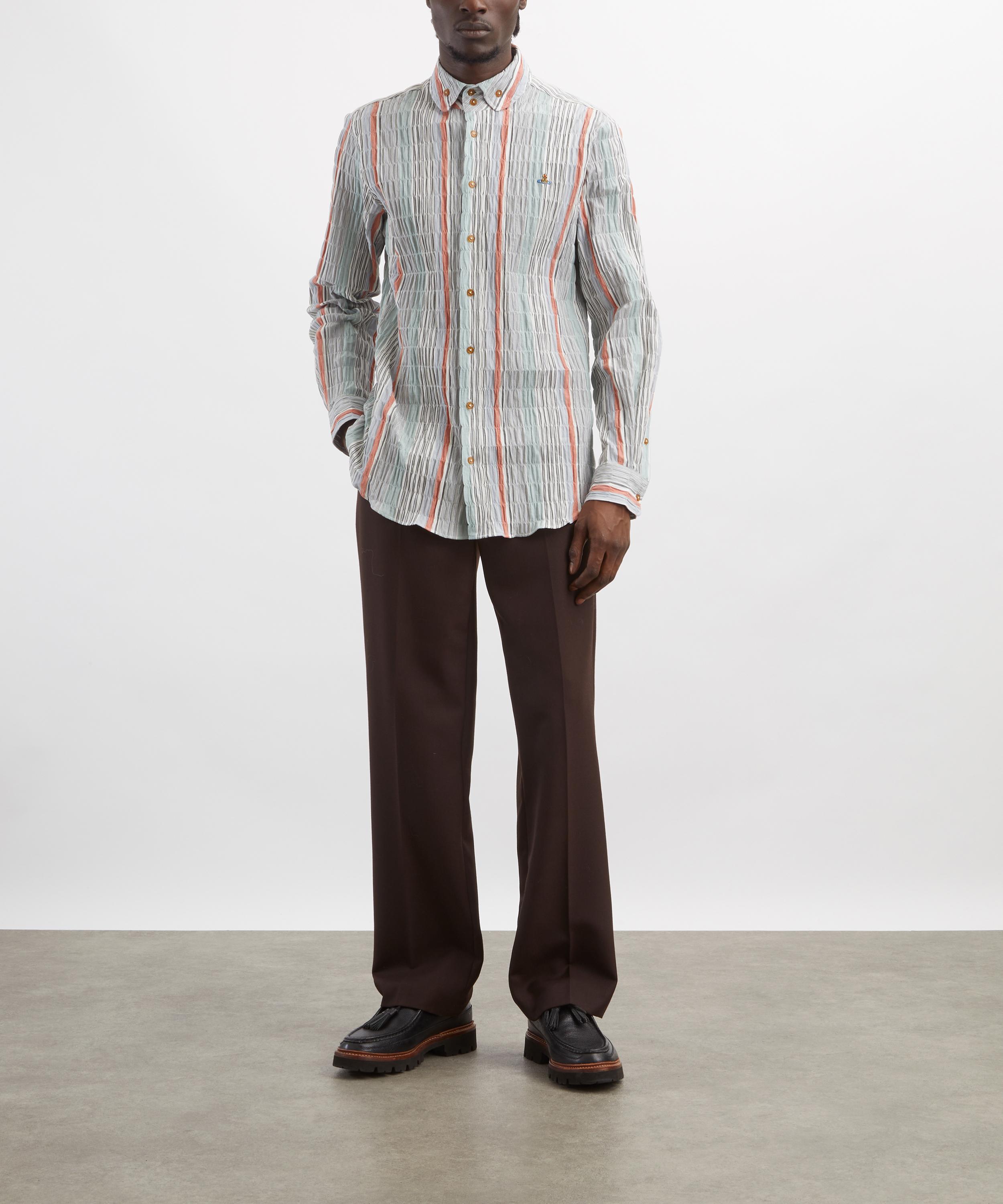 Vivienne Westwood - Multi-Stripe Two-Button Krall Shirt image number 1