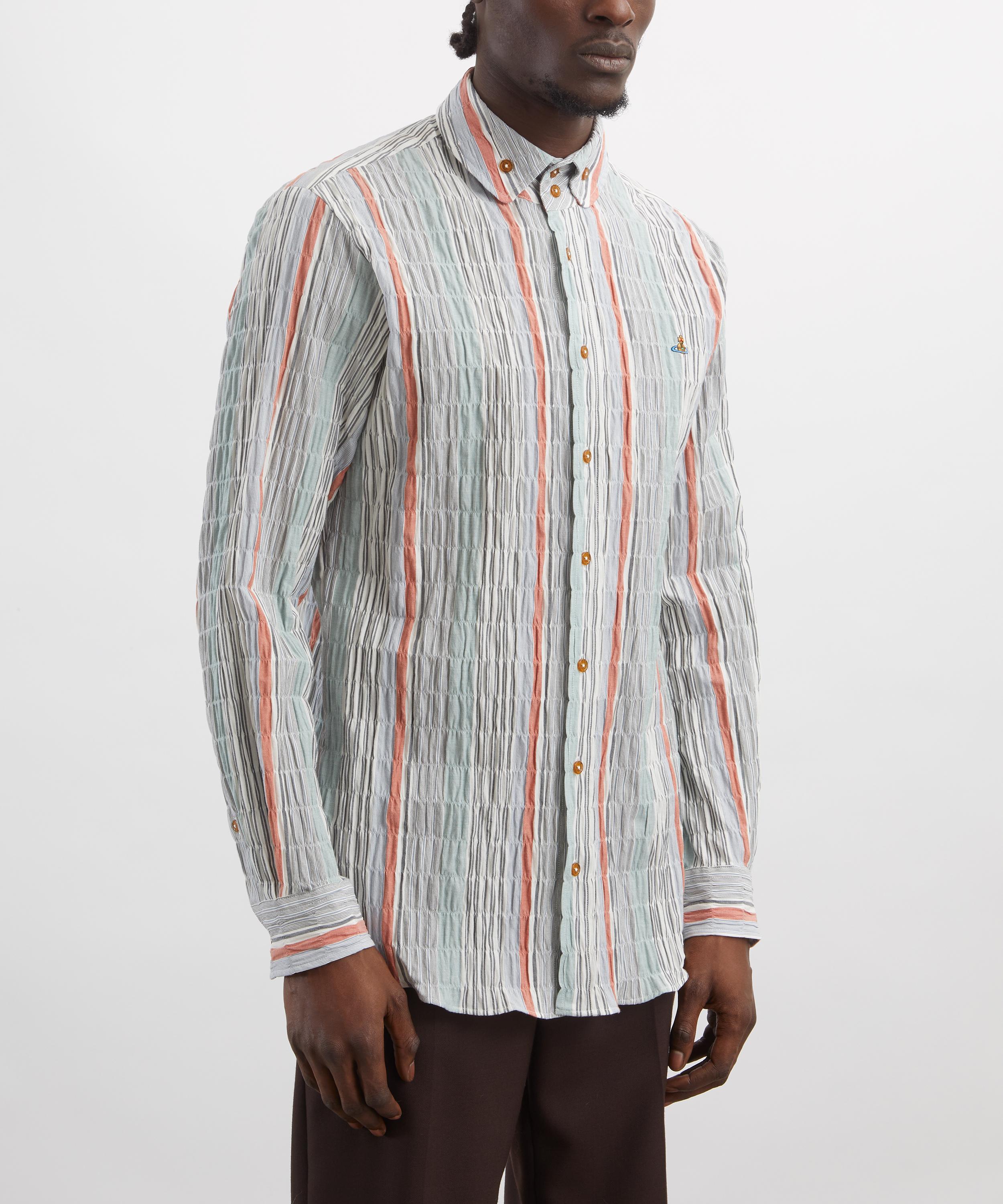 Vivienne Westwood - Multi-Stripe Two-Button Krall Shirt image number 2