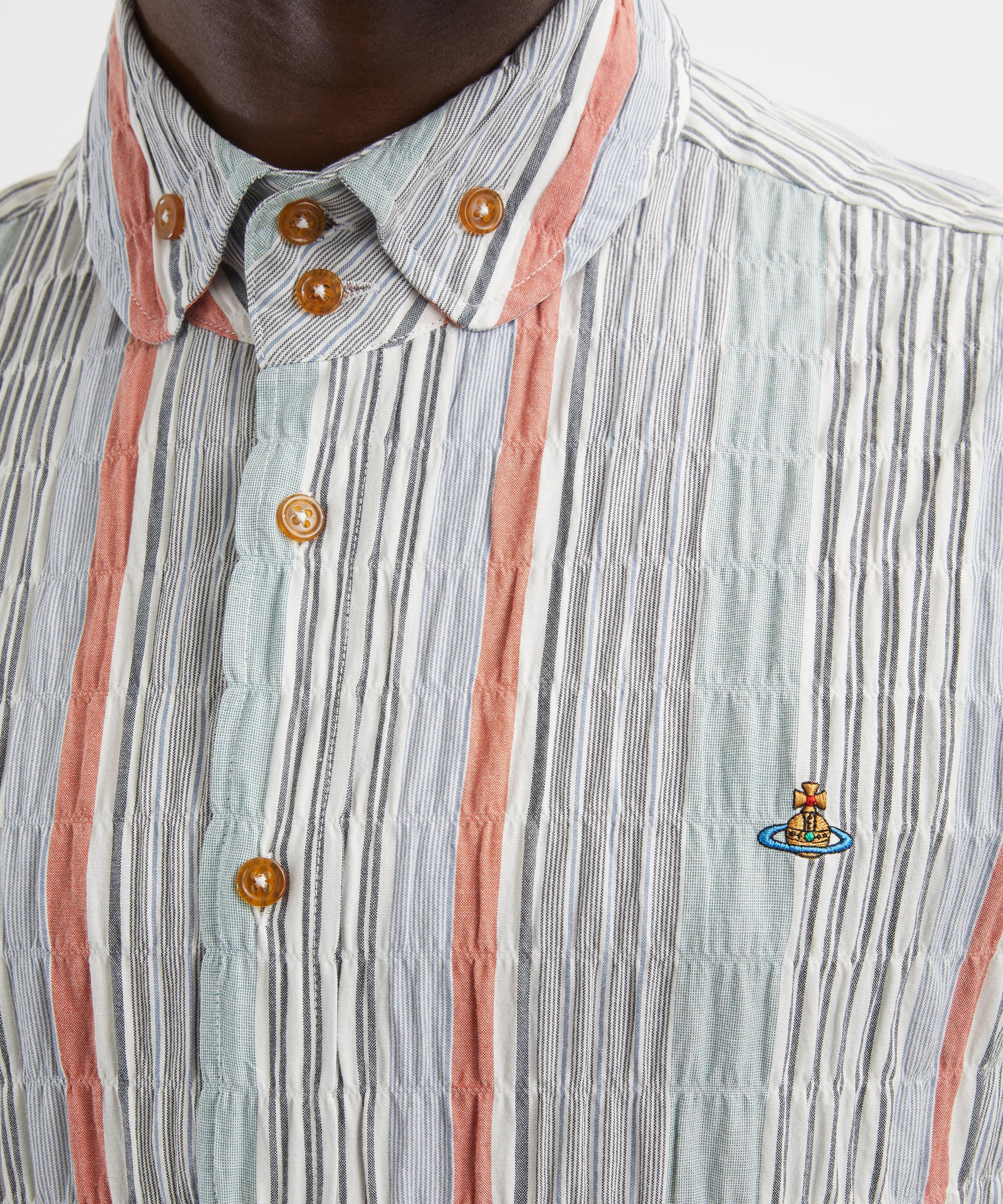 Vivienne Westwood - Multi-Stripe Two-Button Krall Shirt image number 4
