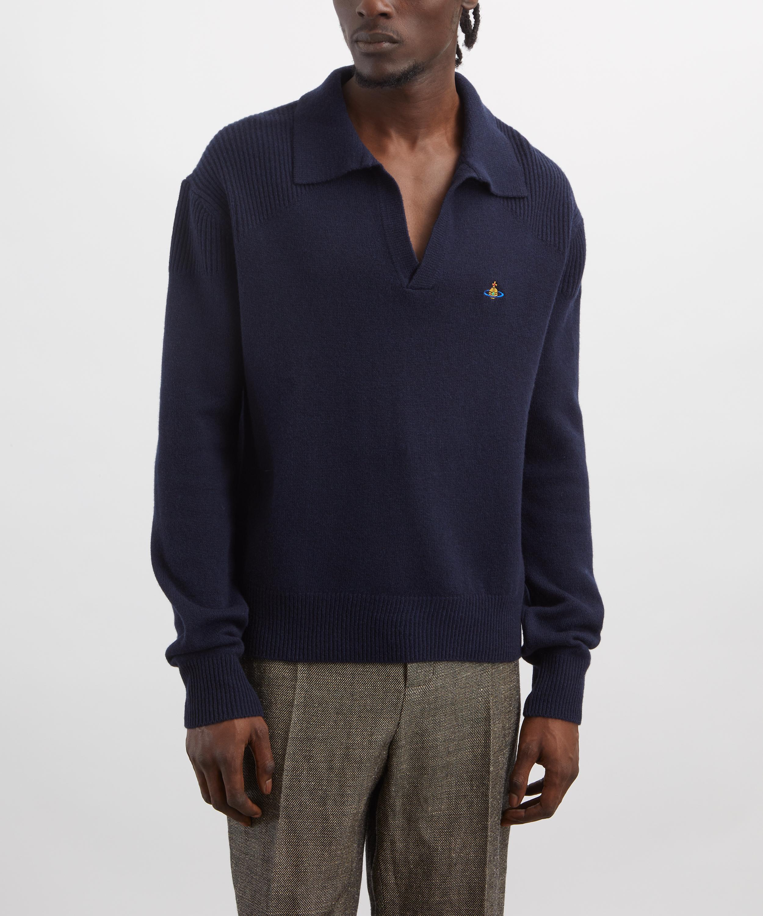 Vivienne Westwood - Navy Football Polo image number 2