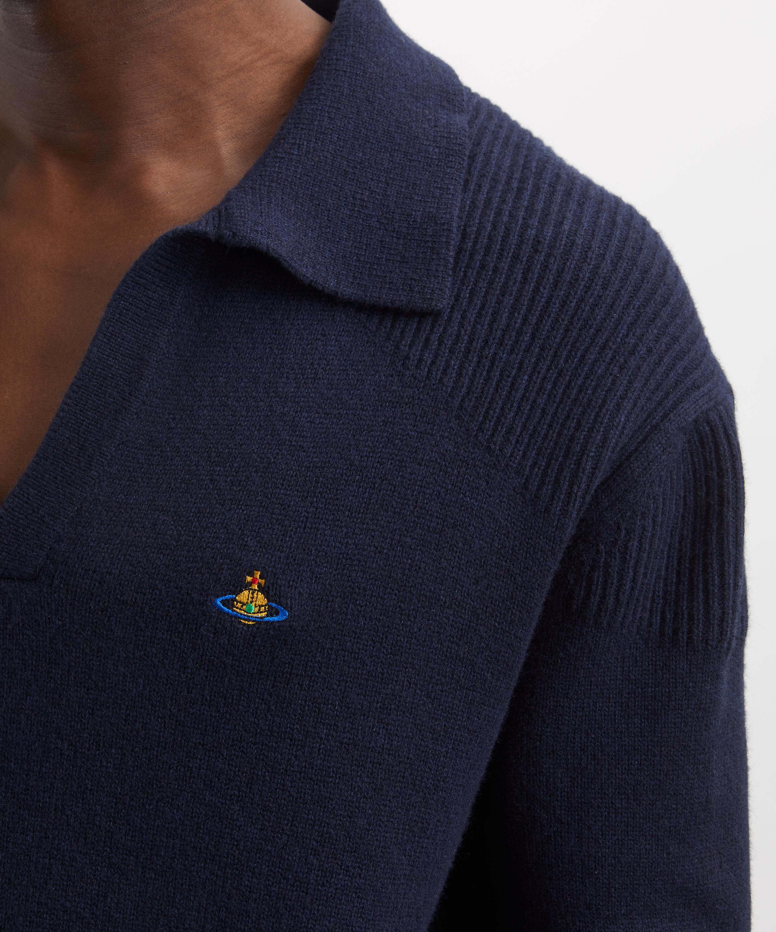 Vivienne Westwood - Navy Football Polo image number 4