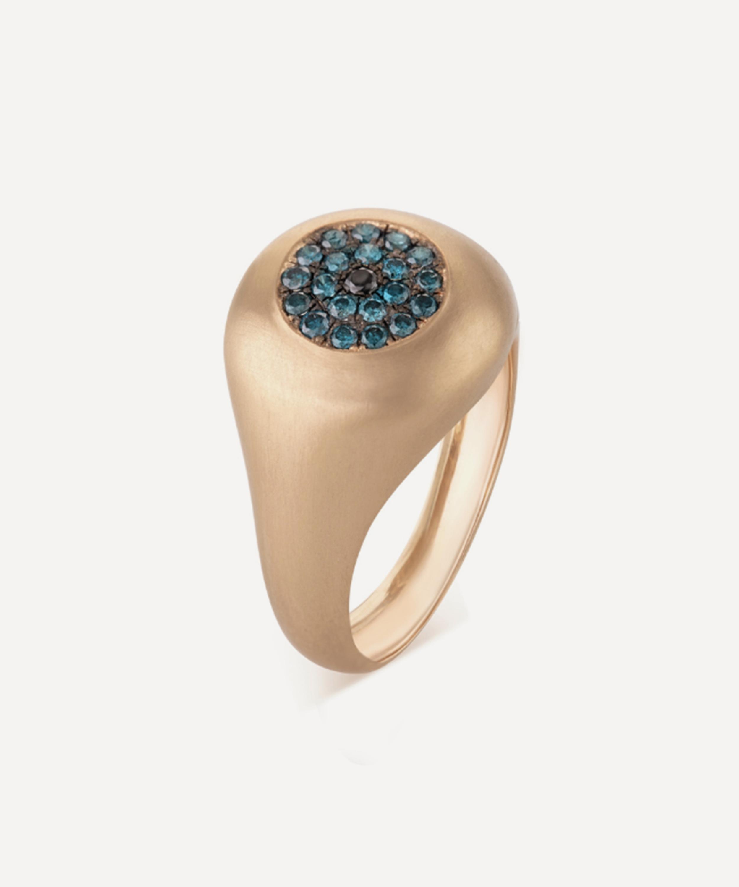 Nada Ghazal - 18ct Gold Healing Eye Mini Ring