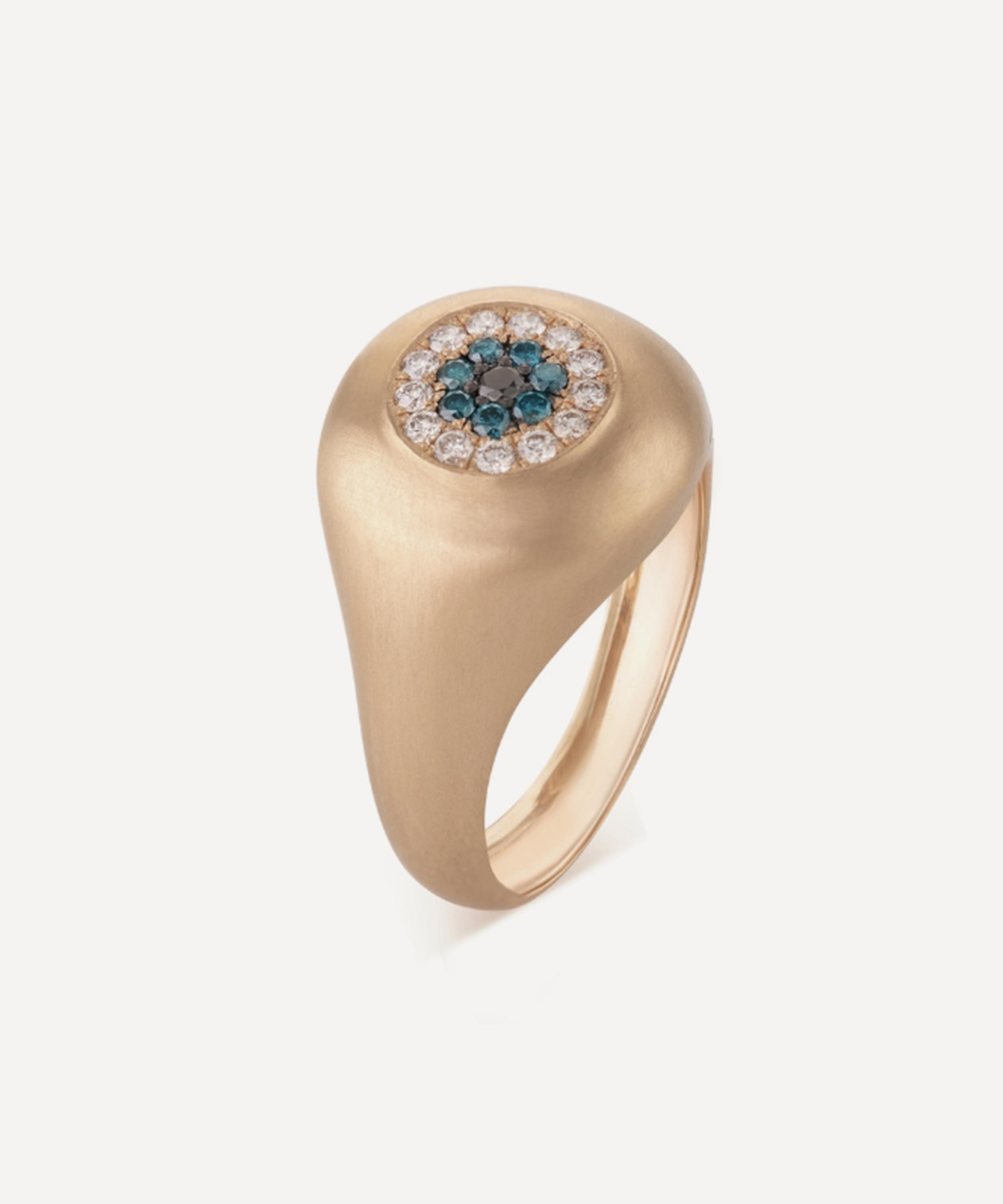 Nada Ghazal - 18ct Gold Healing Eye Mini Ring