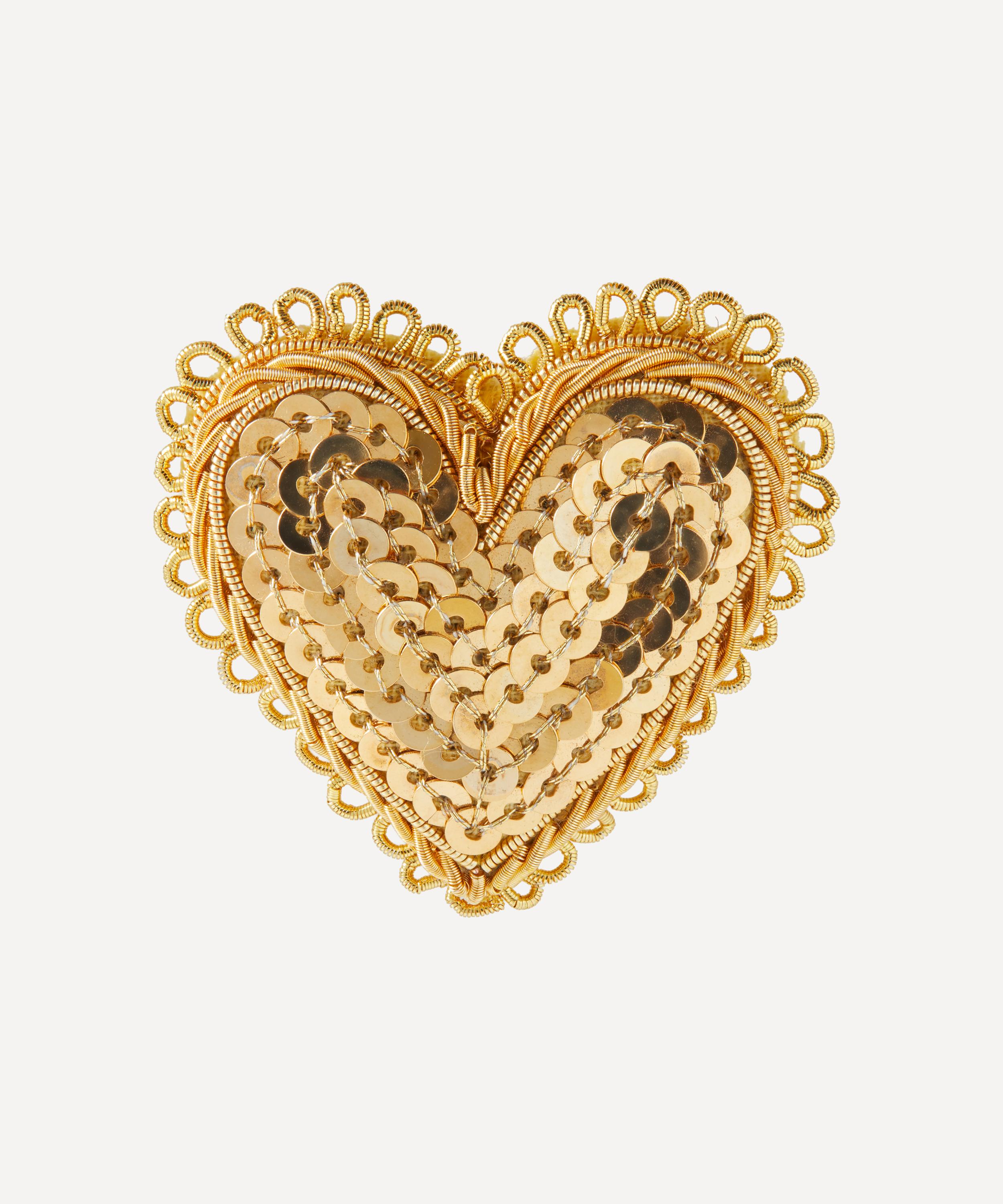 Hand and Lock - The Golden Heart Brooch