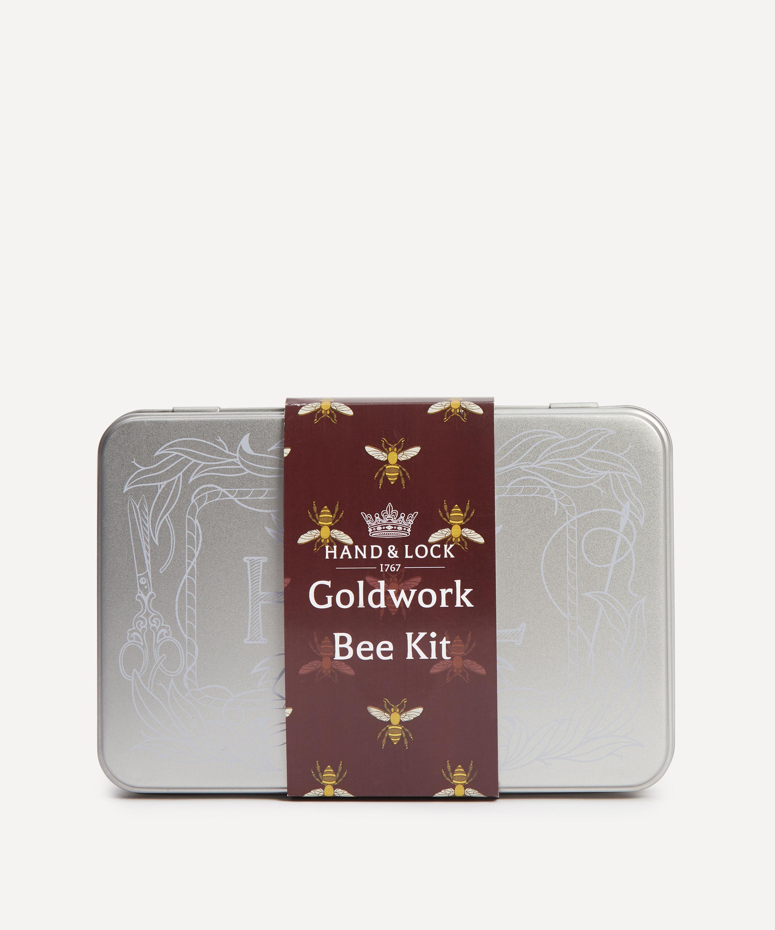 Hand and Lock - Goldwork Bee Embroidery Kit