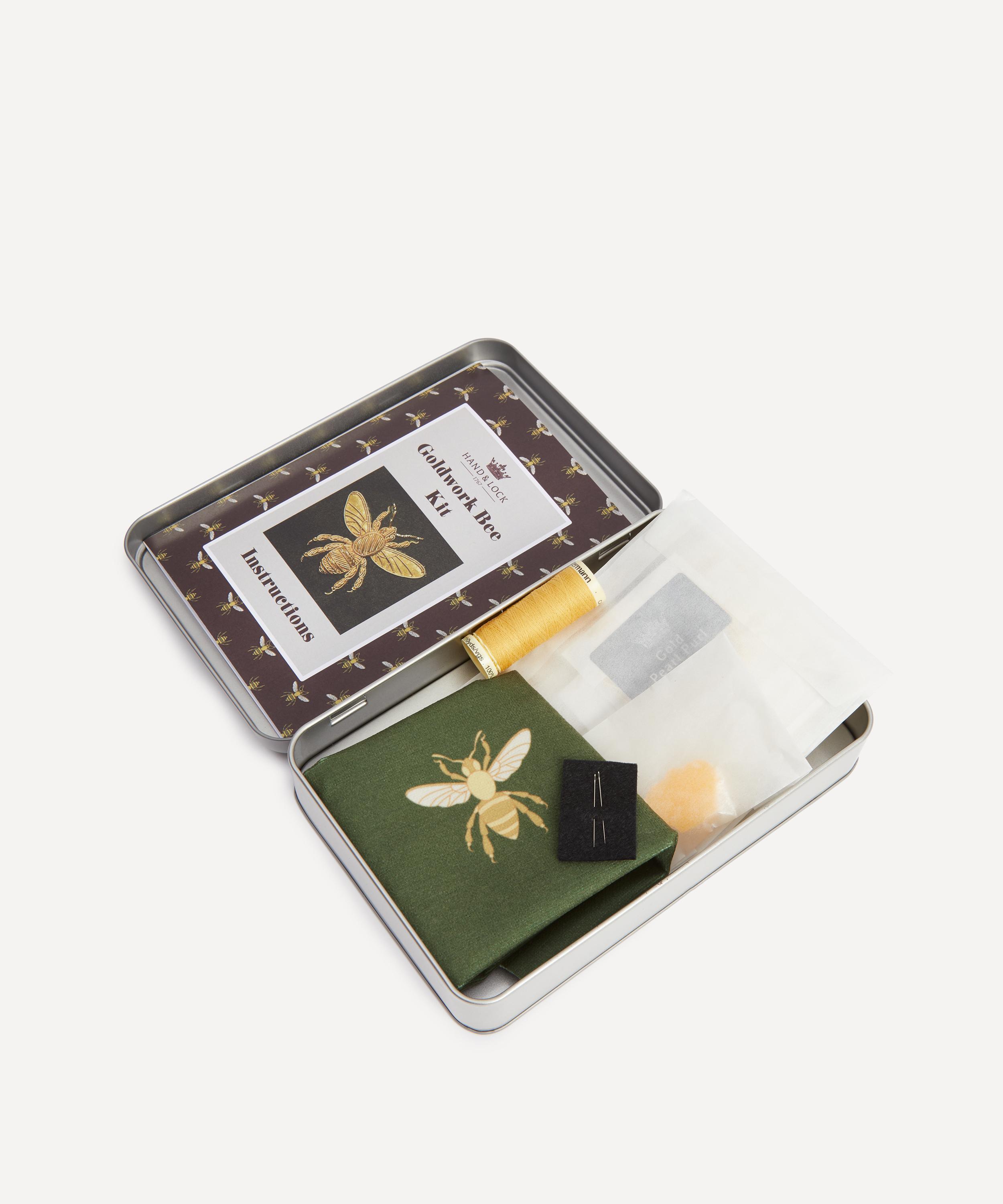 Hand and Lock - Goldwork Bee Embroidery Kit image number 2