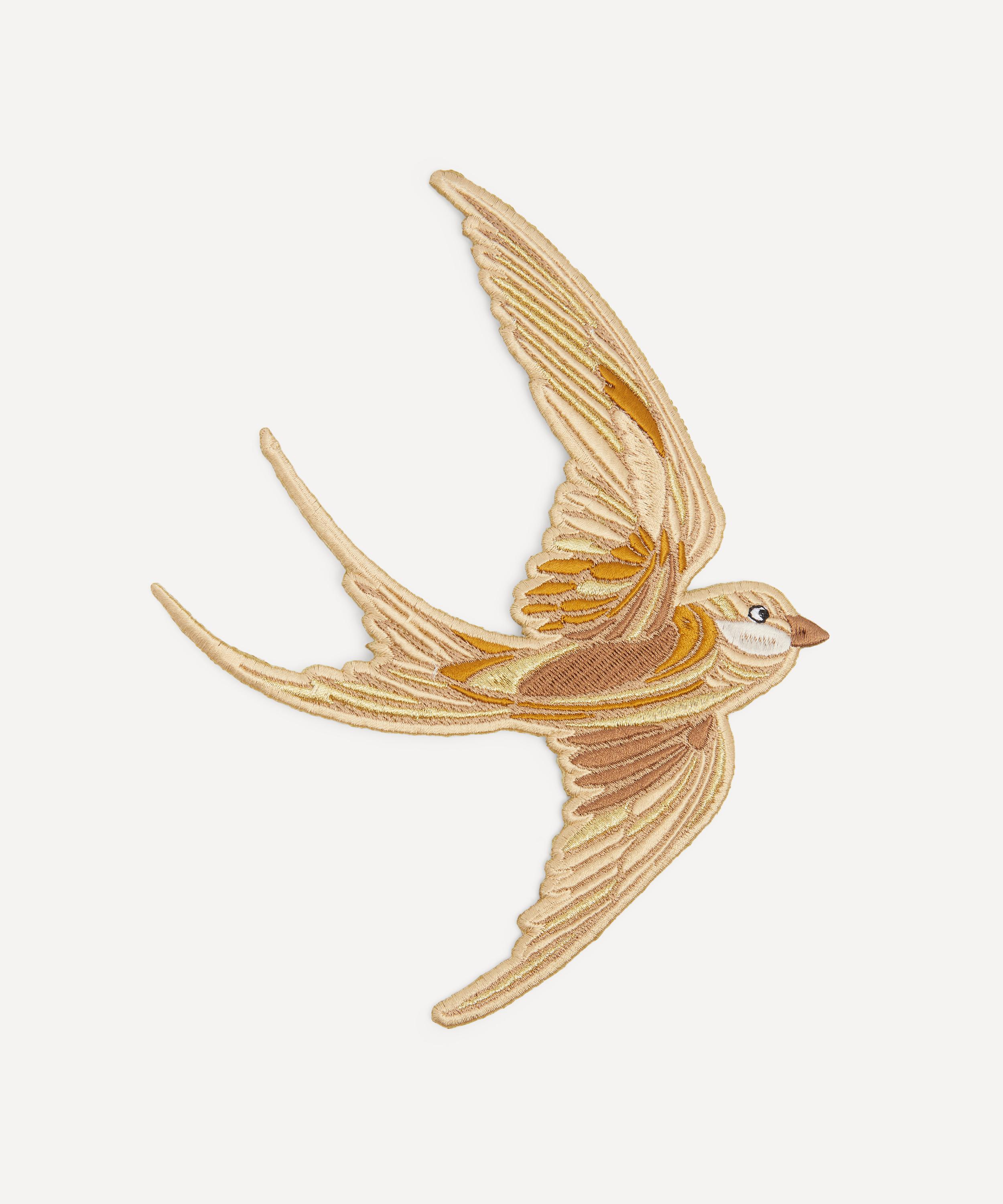 Hand and Lock - Golden Swallow Machine Patch image number 0