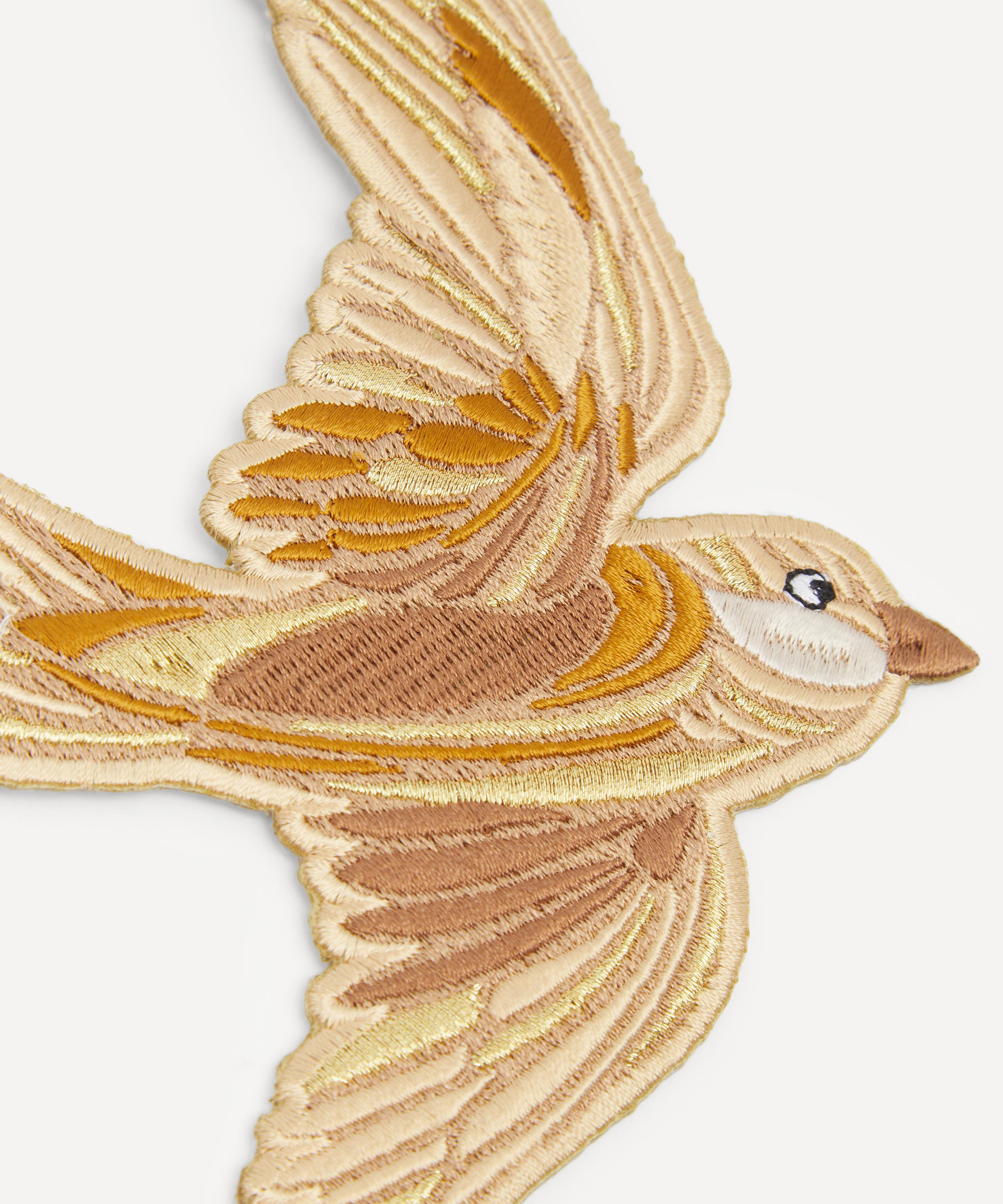 Hand and Lock - Golden Swallow Machine Patch image number 2