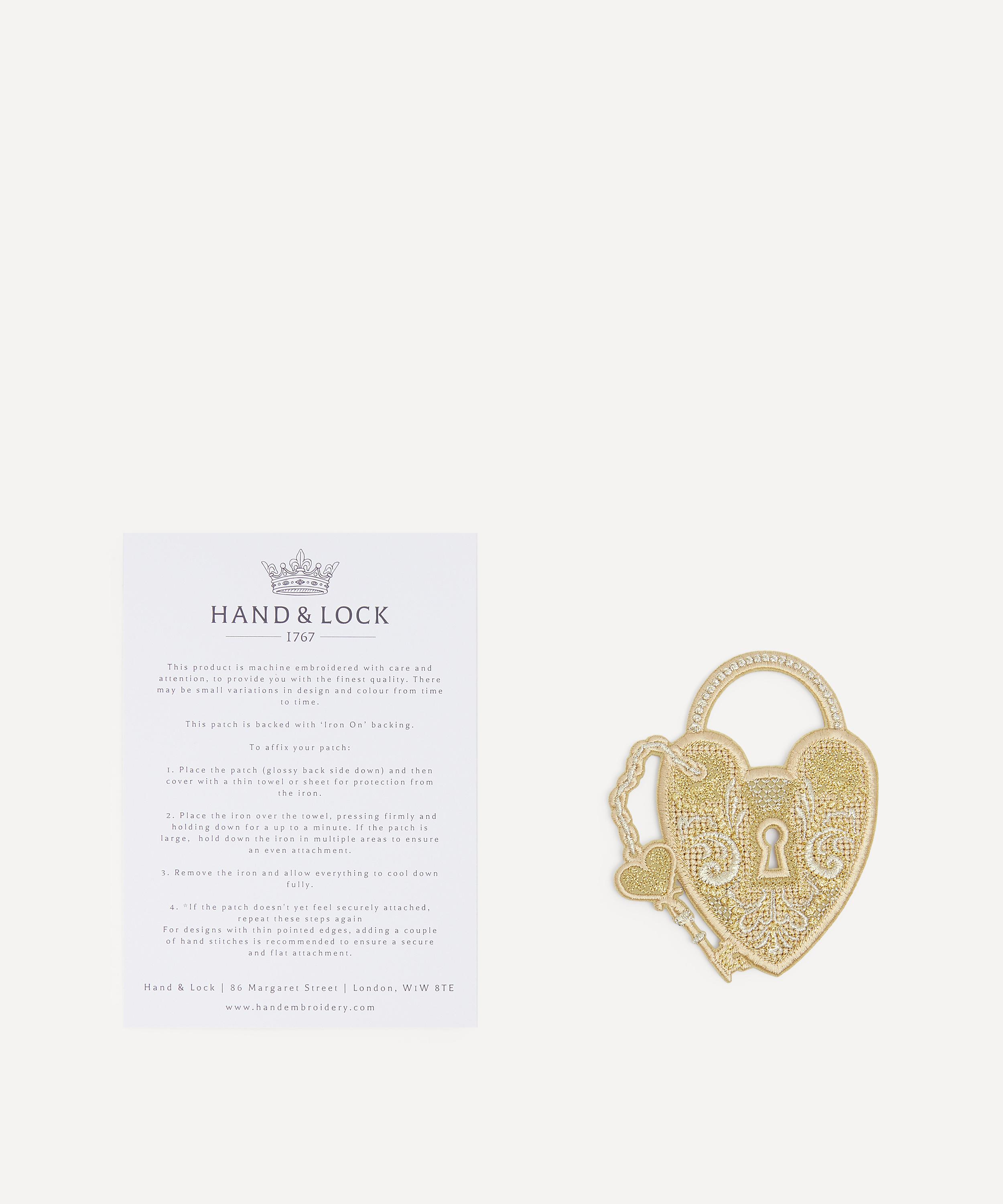 Hand and Lock - The Padlock Patch image number 1