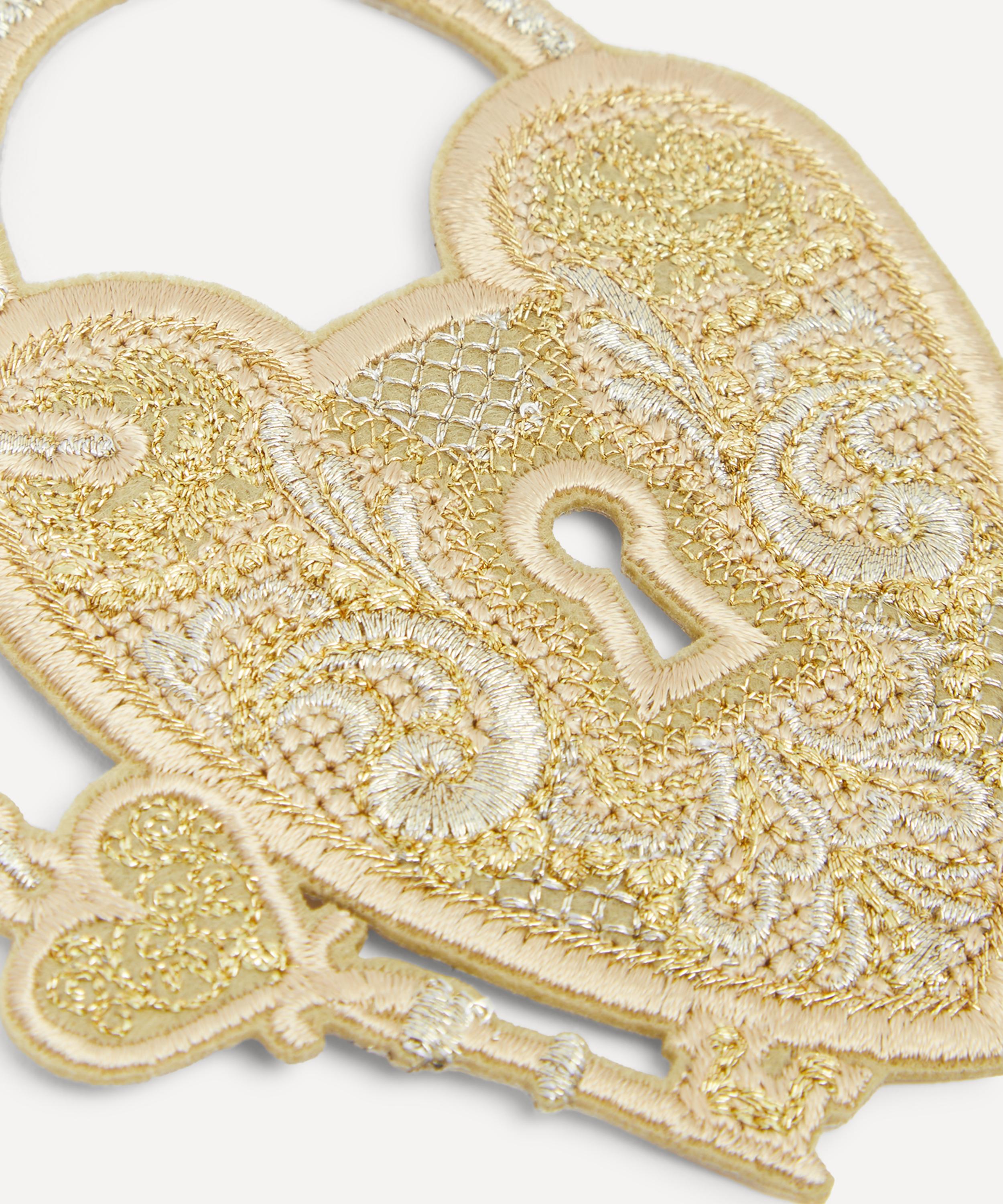 Hand and Lock - The Padlock Patch image number 2