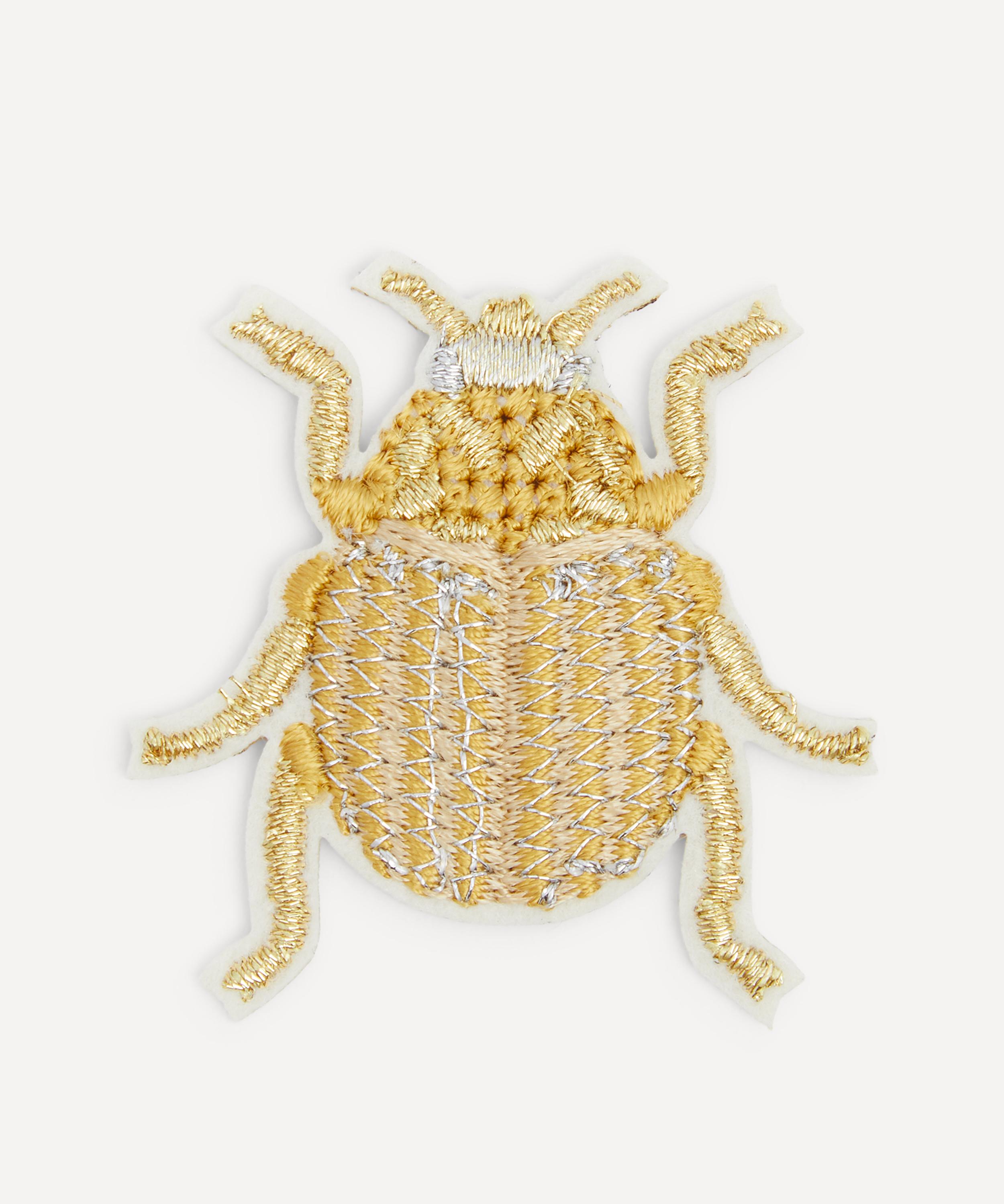 Hand and Lock - Golden Insect Patch Set image number 2