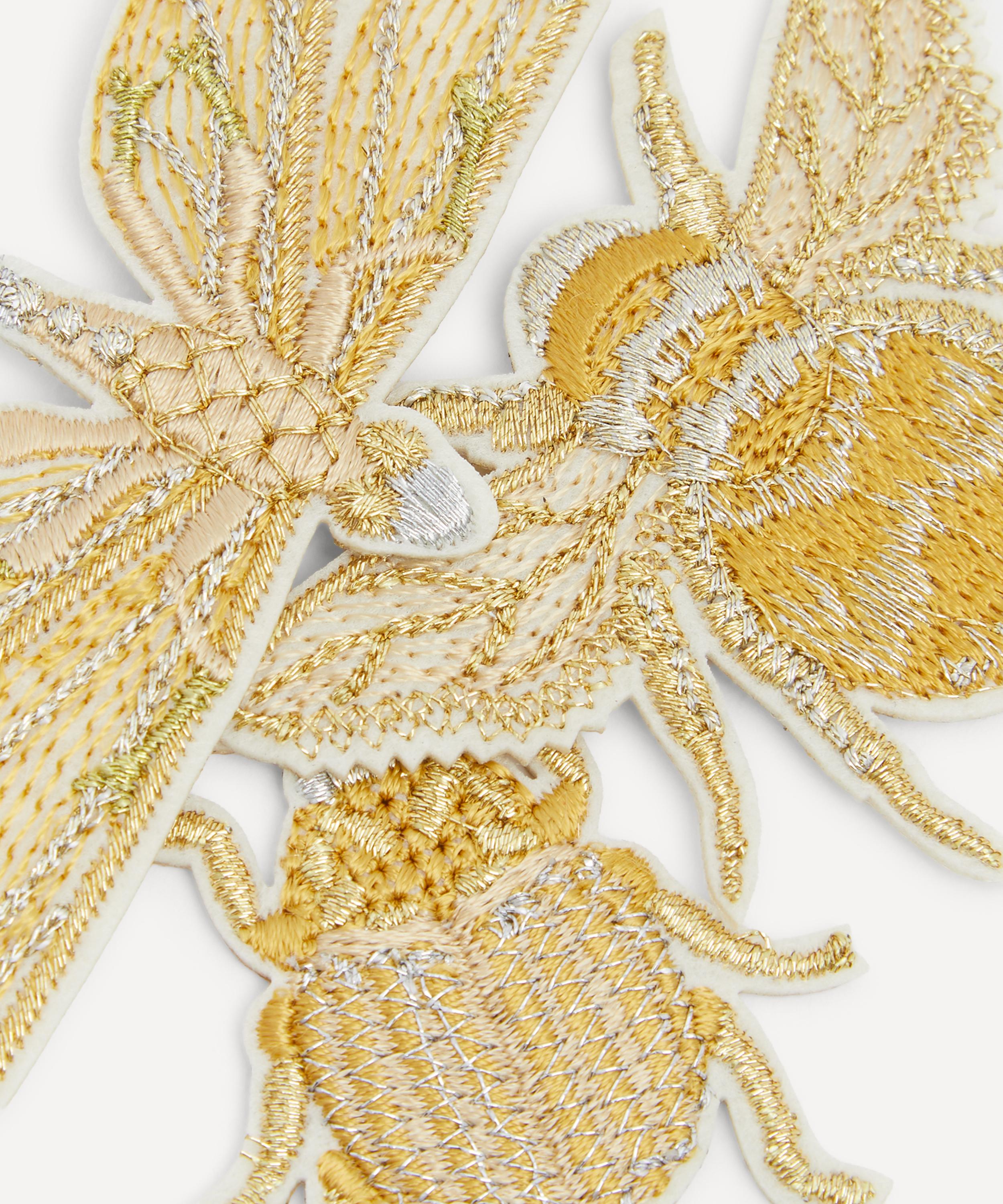 Hand and Lock - Golden Insect Patch Set image number 5