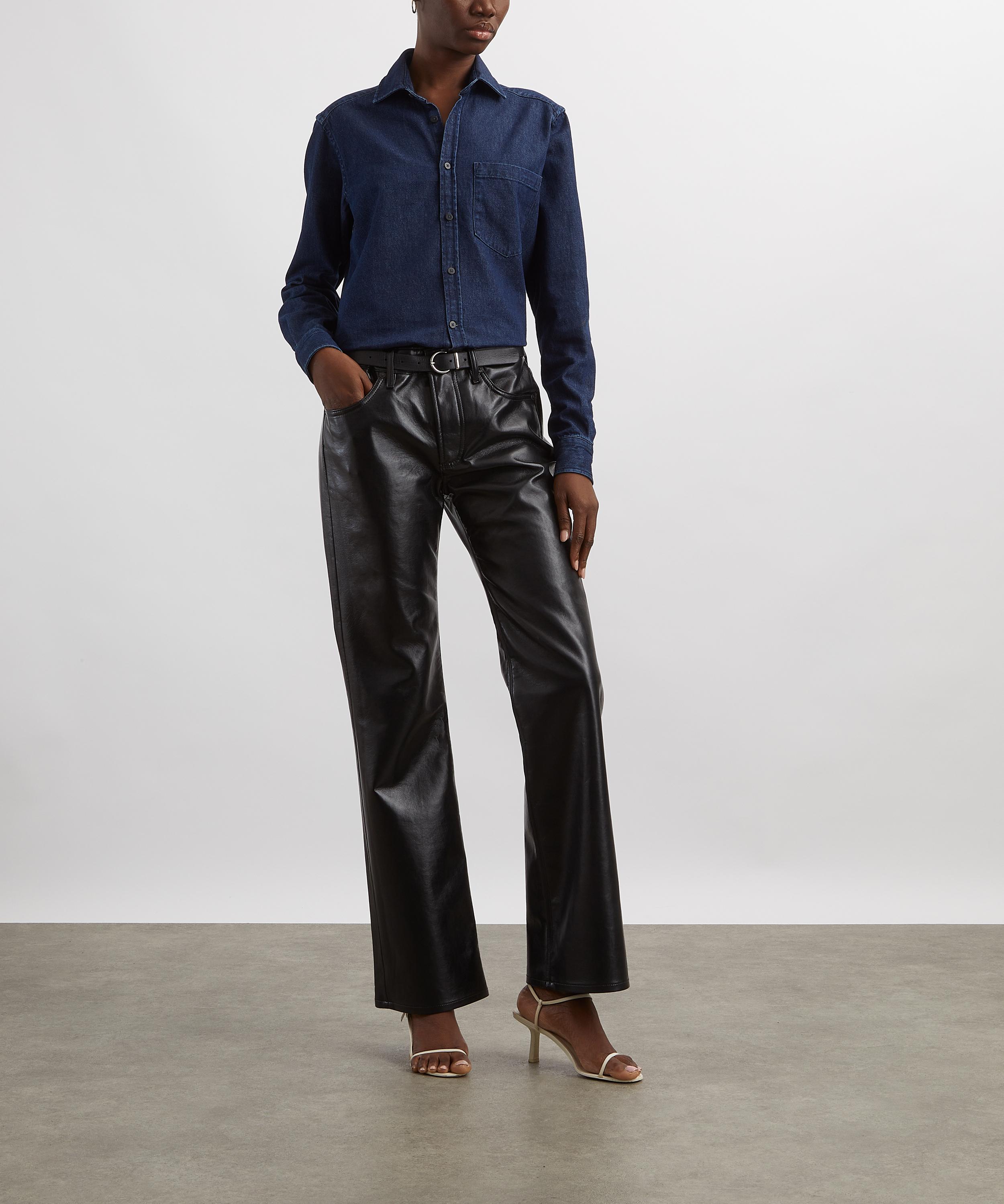 With Nothing Underneath - The Classic Denim Indigo Shirt image number 1