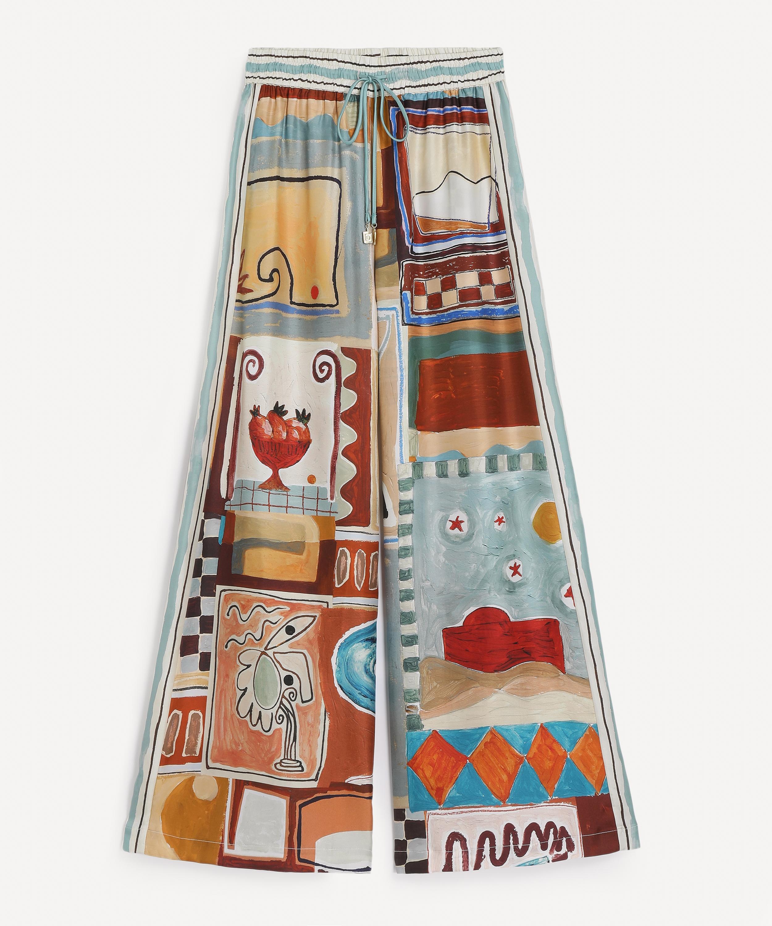 ALÉMAIS - Michelle Silk Jogger Trousers