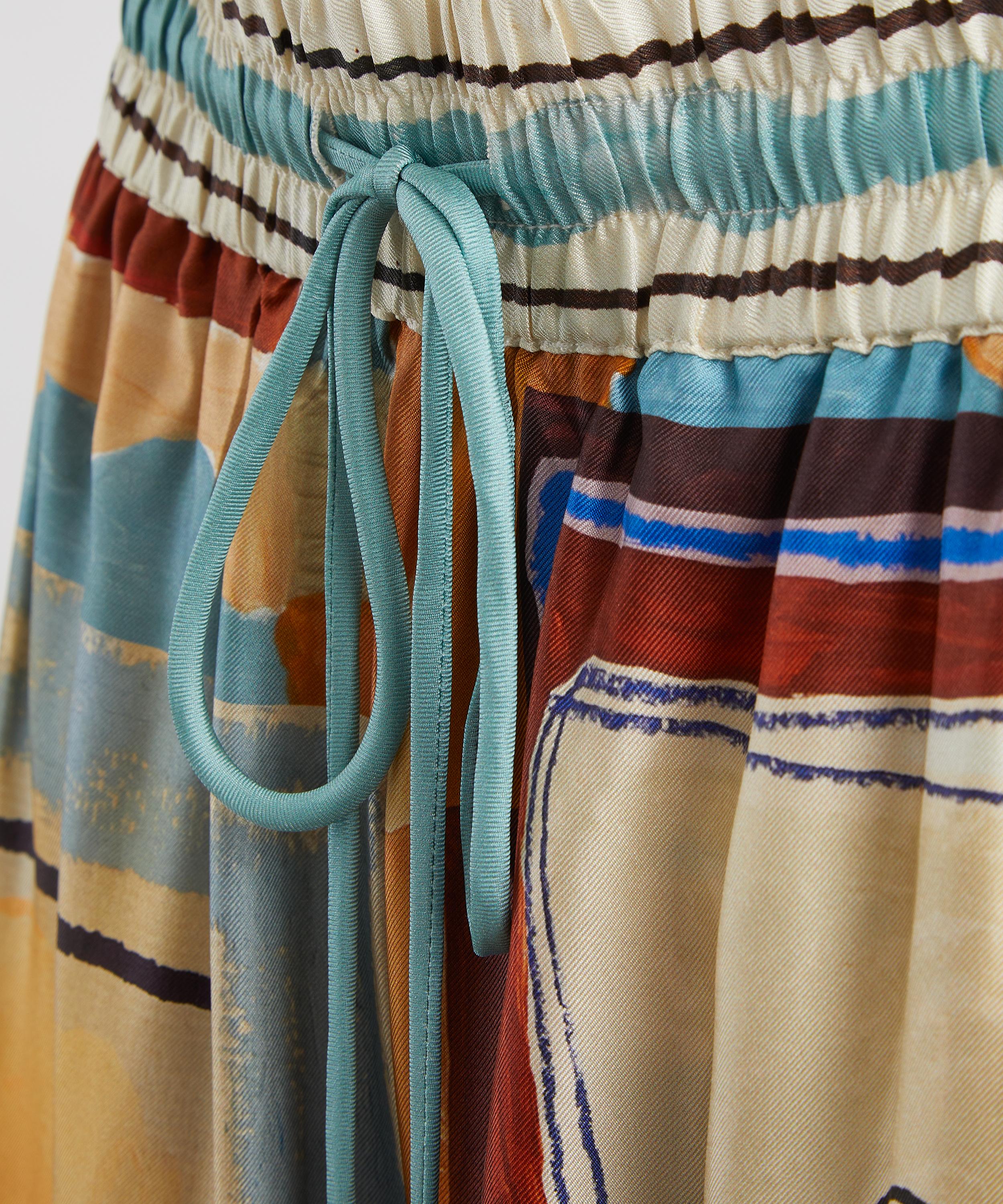 ALÉMAIS - Michelle Silk Jogger Trousers image number 4