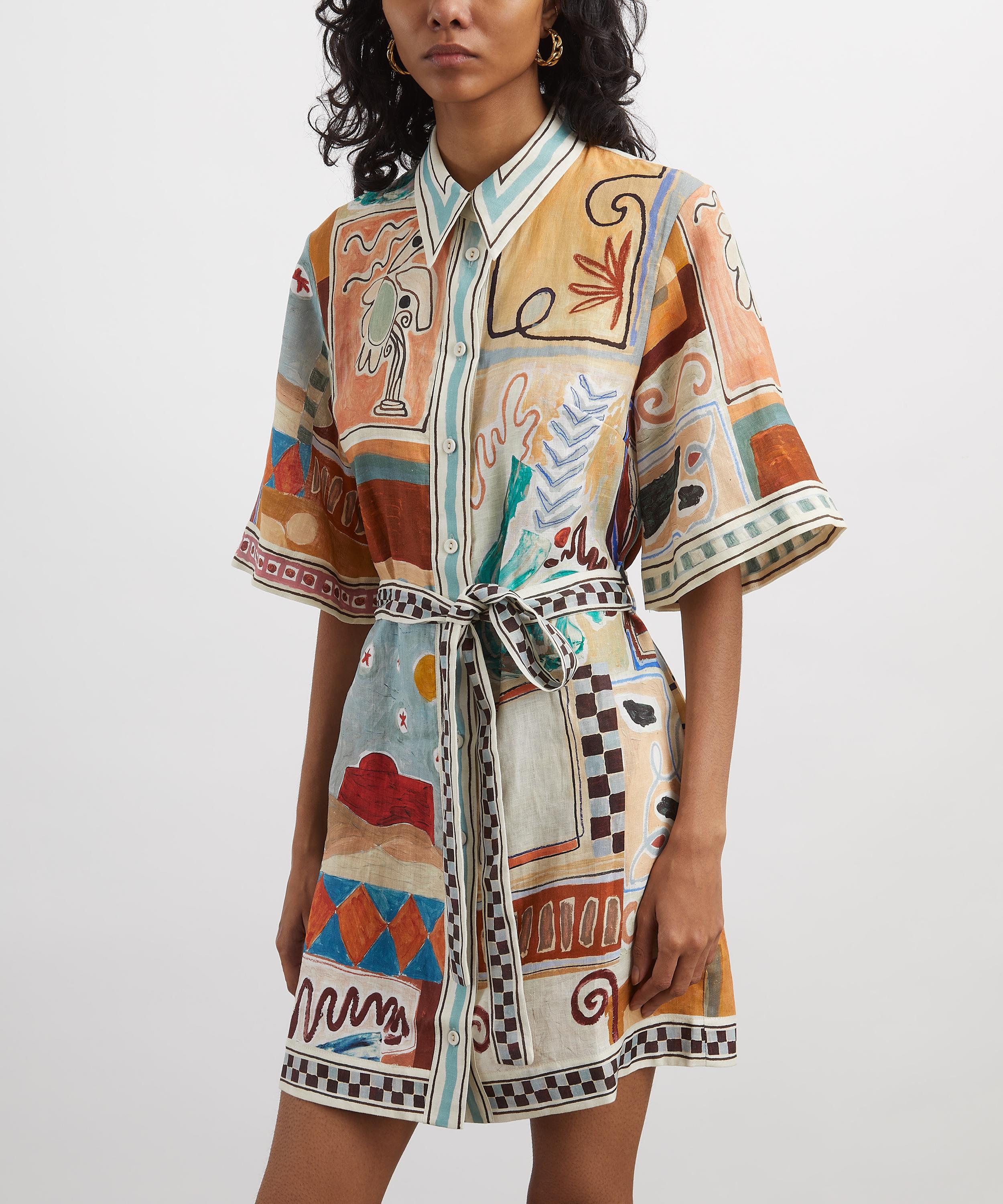 ALÉMAIS - Michelle Mini Shirtdress image number 2