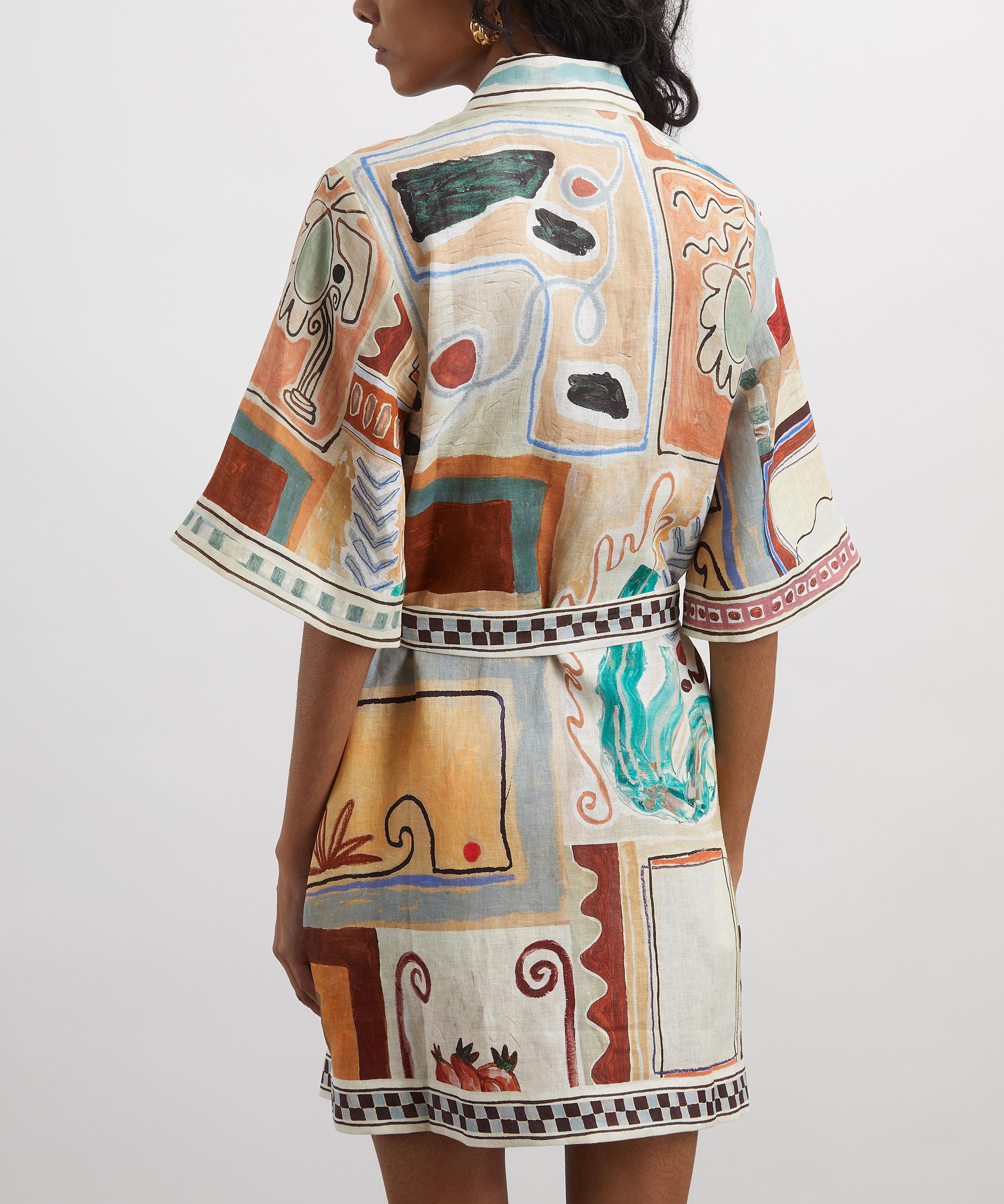 ALÉMAIS - Michelle Mini Shirtdress image number 3