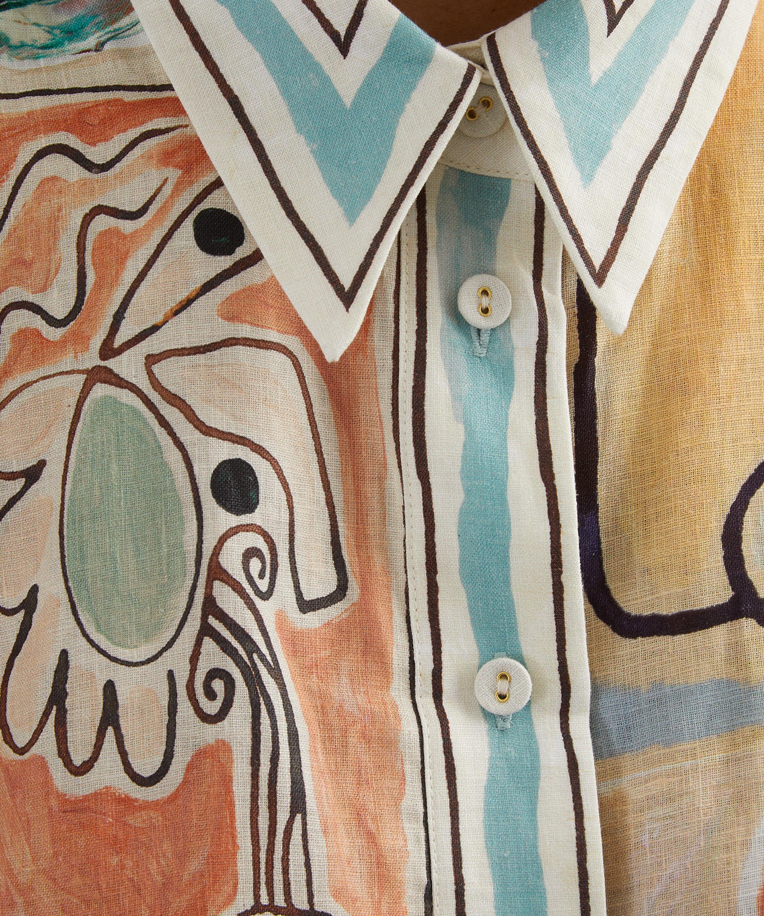 ALÉMAIS - Michelle Mini Shirtdress image number 4