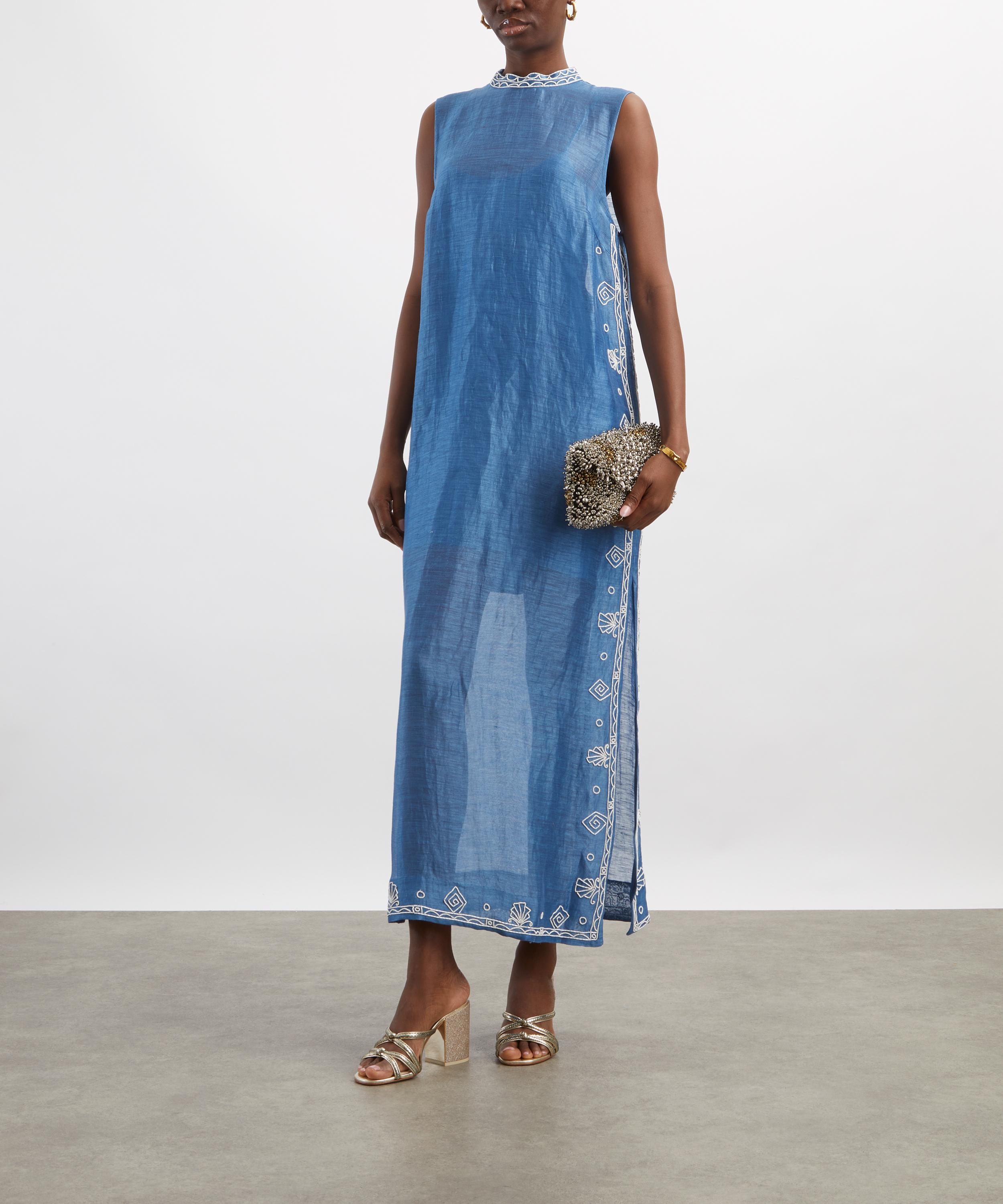 ALÉMAIS - Yasmeen Embellished Midi Dress image number 1