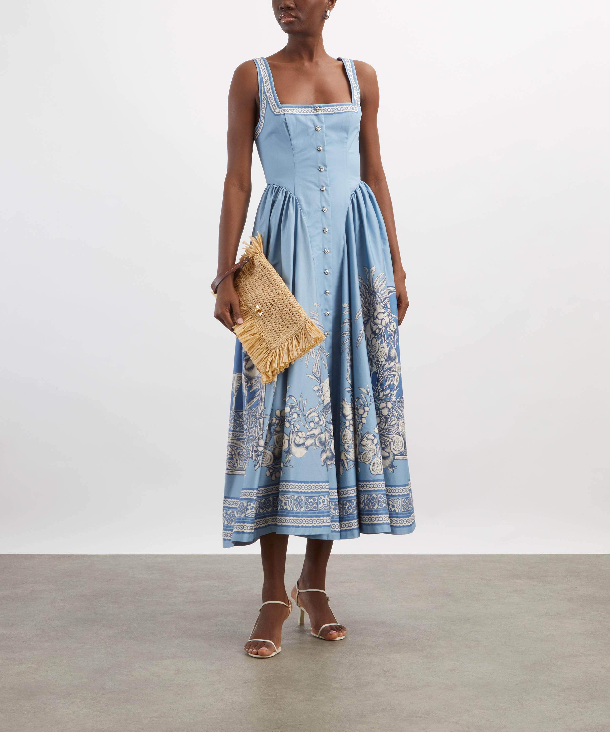 ALÉMAIS - Villa Romantica Midi Dress image number 1